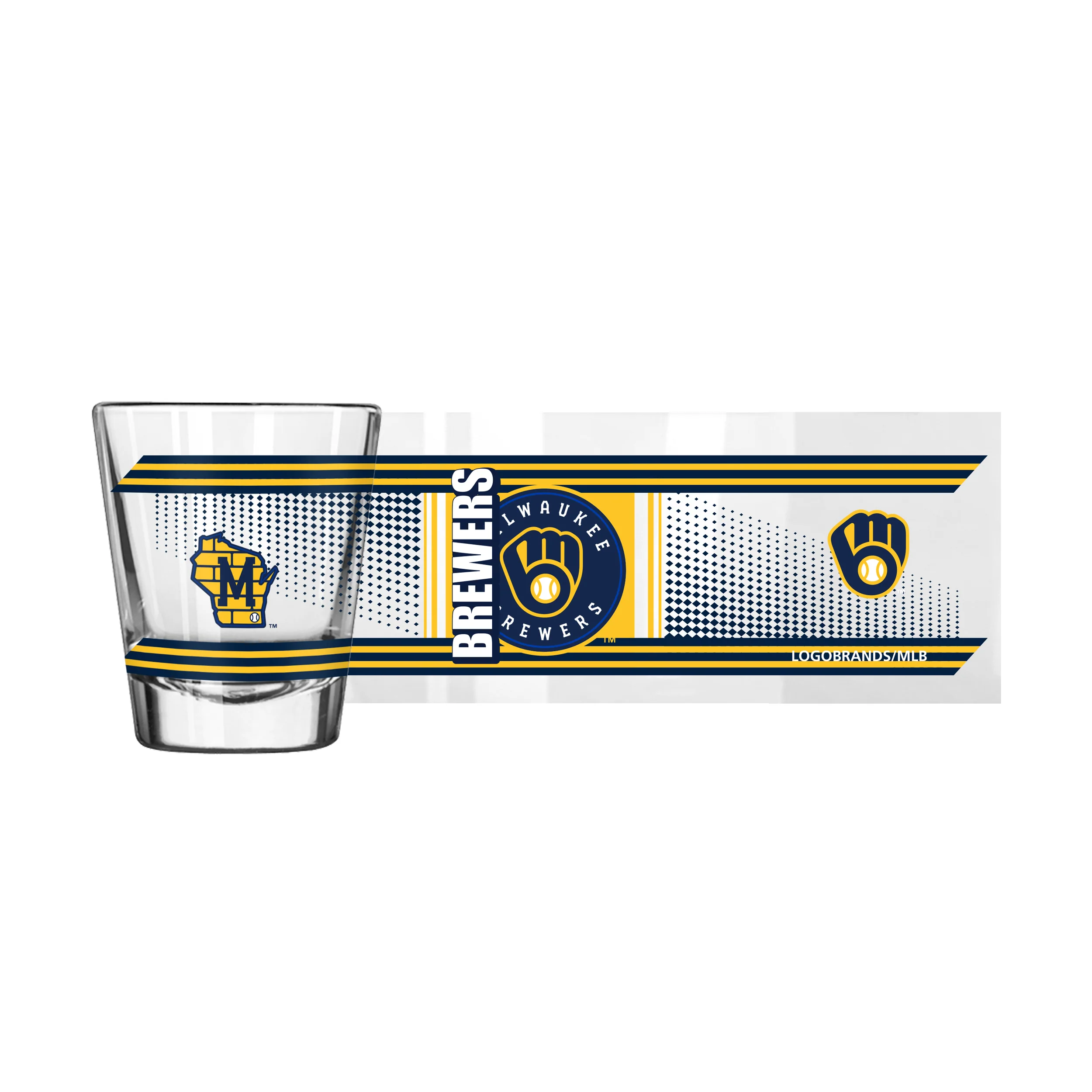 Milwaukee Brewers 2oz Hero Shot Glass - Image 2