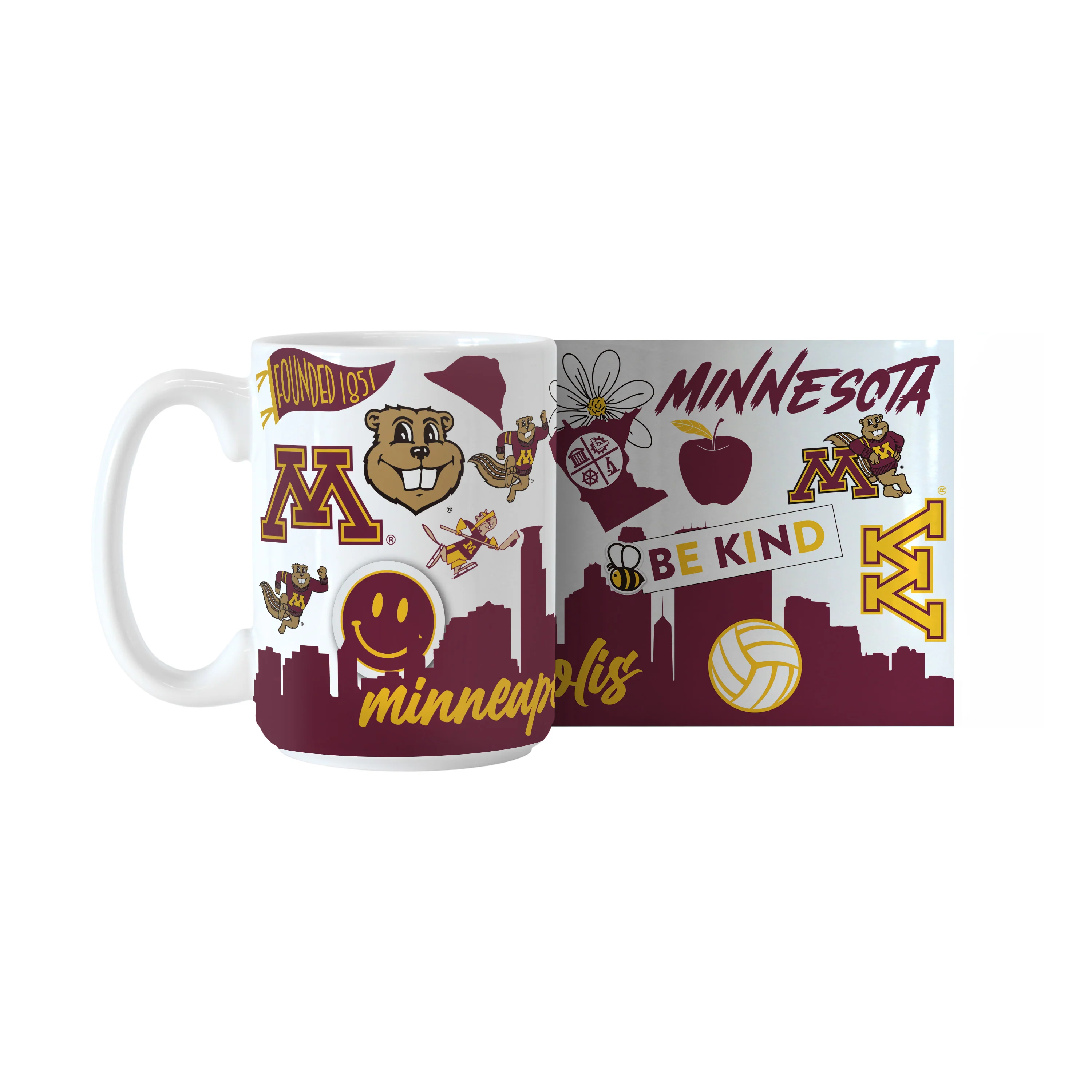 Minnesota 15oz Native Sublimated Mug - Image 3