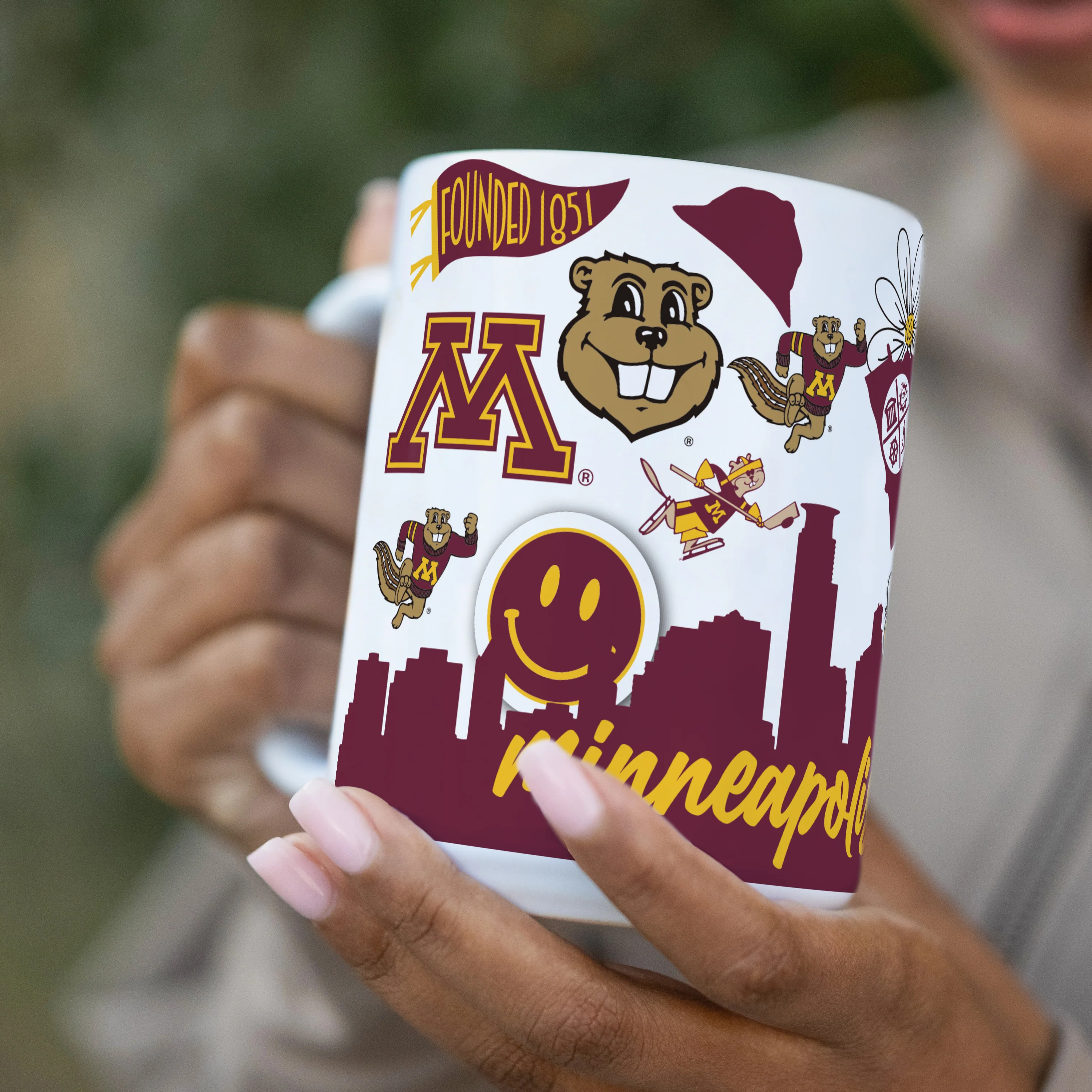 Minnesota 15oz Native Sublimated Mug - Image 5