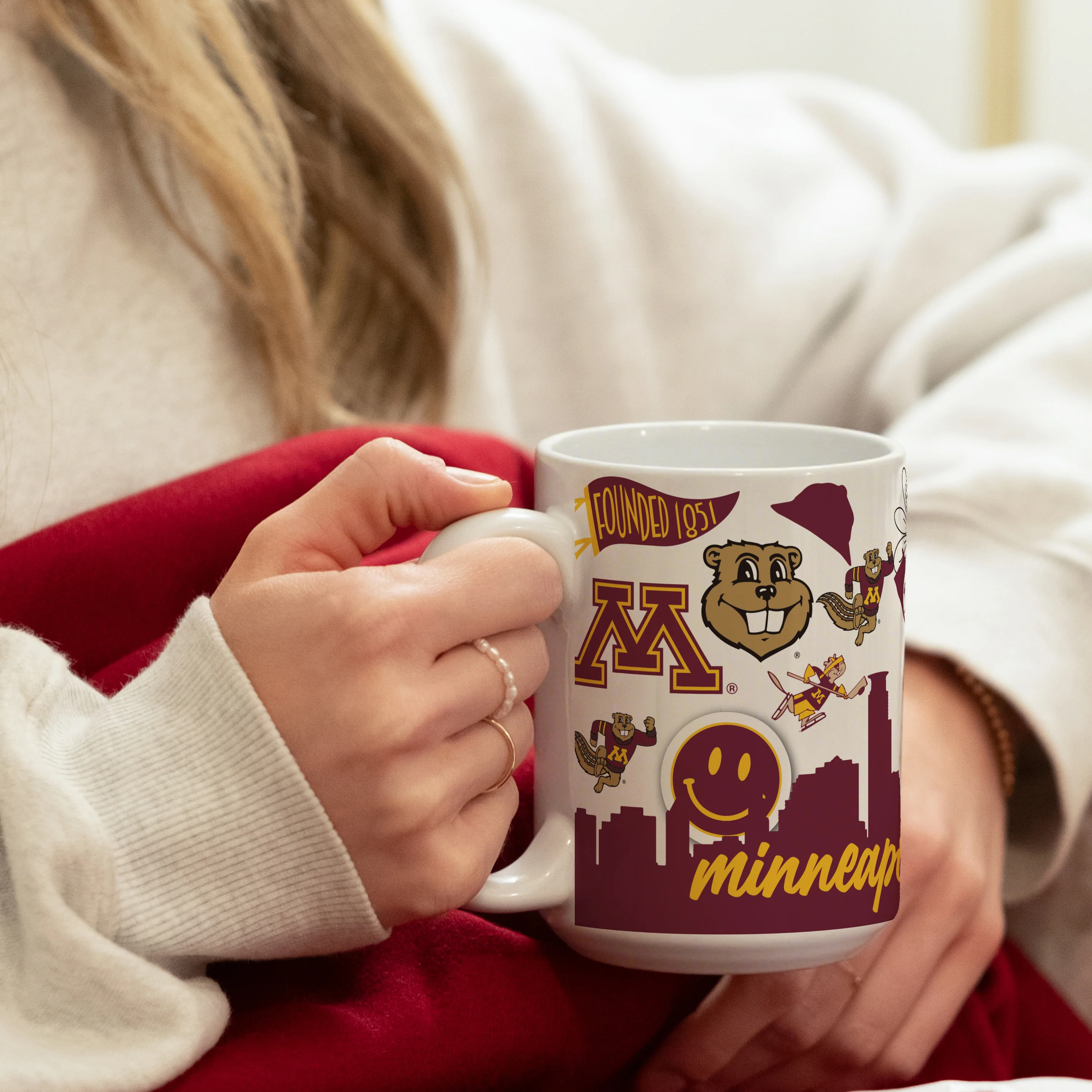 Minnesota 15oz Native Sublimated Mug - Image 6