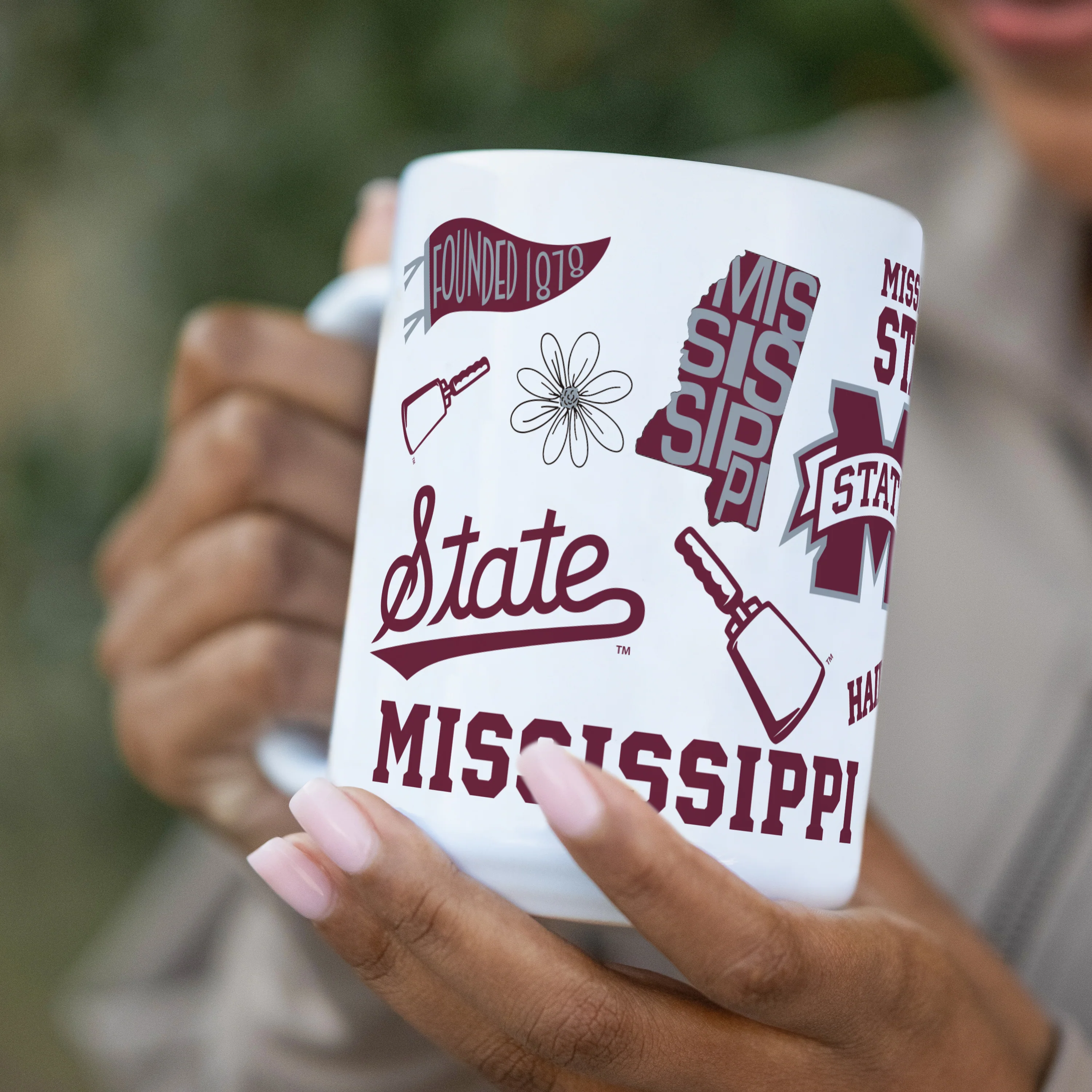 Mississippi State 15oz Native Sublimated Mug - Image 5