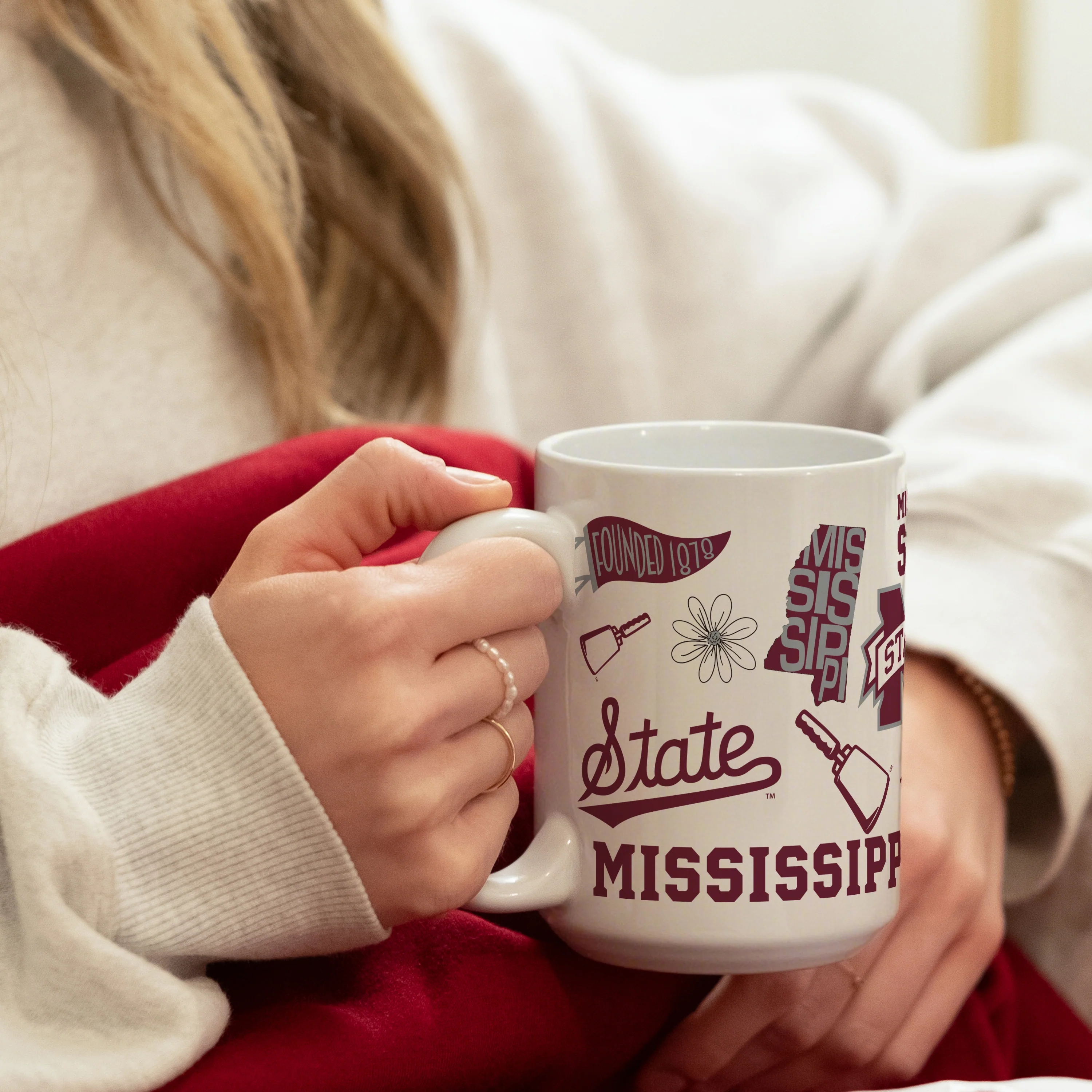 Mississippi State 15oz Native Sublimated Mug - Image 6
