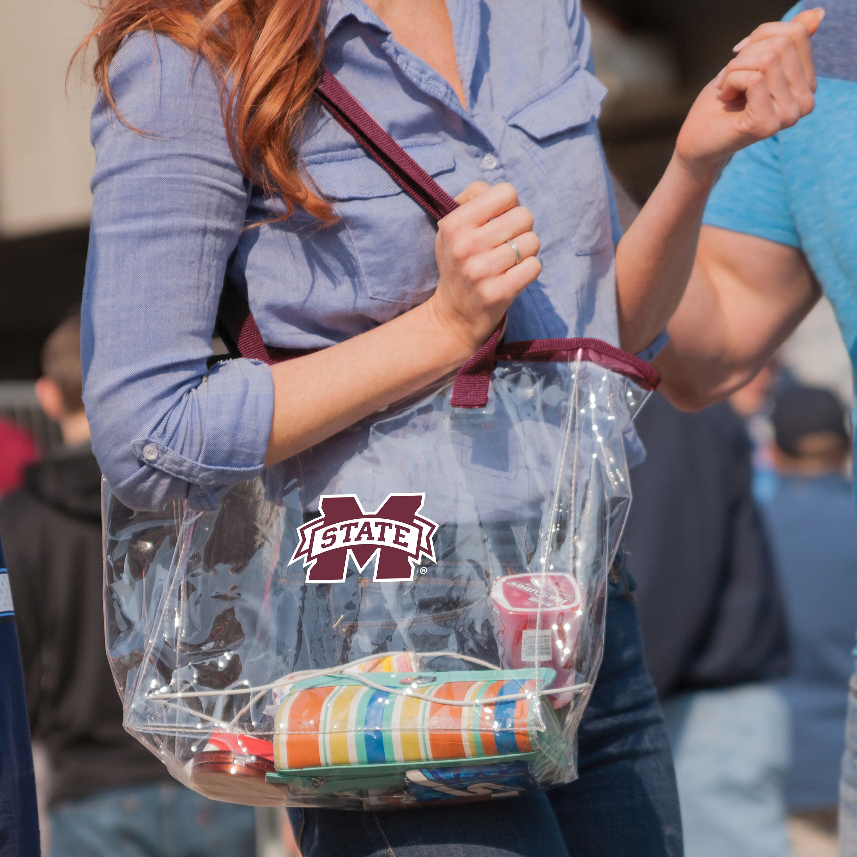 Mississippi State Stadium Clear Tote - Image 2