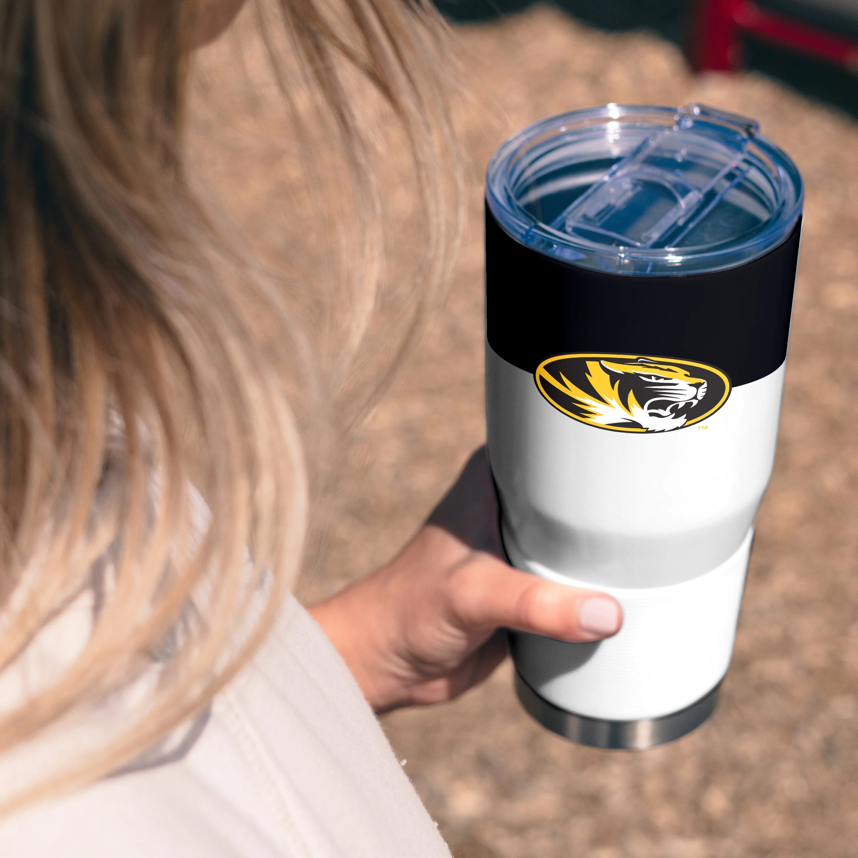 Missouri 30oz Colorblock Stainless Steel Tumbler - Image 6