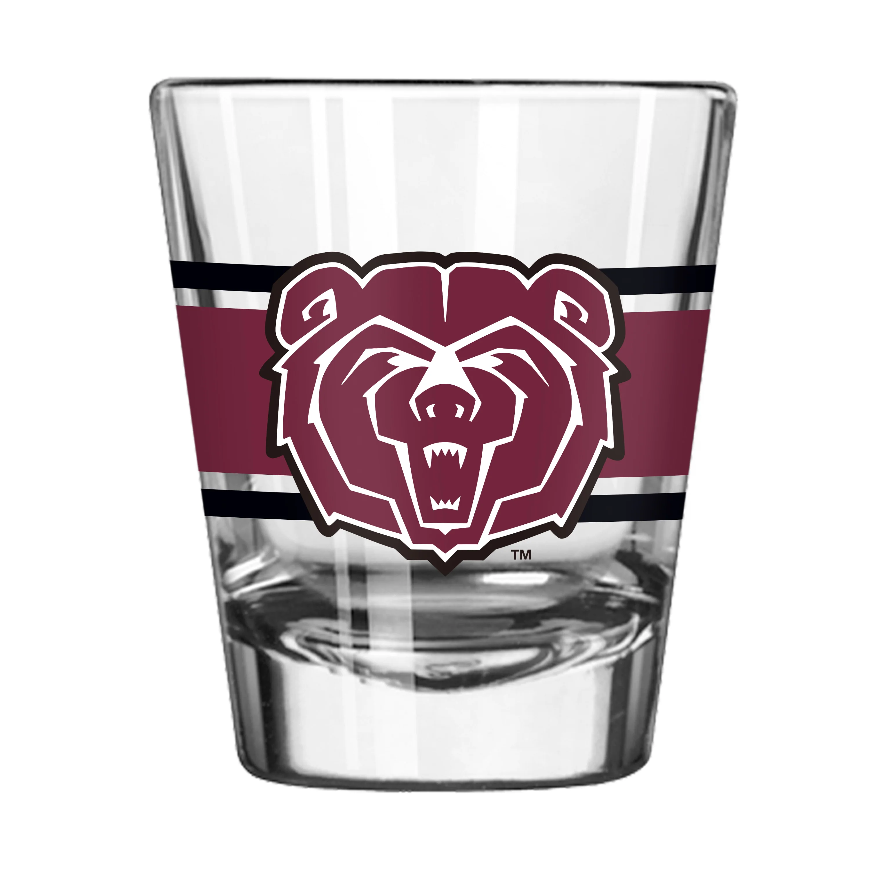 Missouri State 2oz Stripe Shot Glass