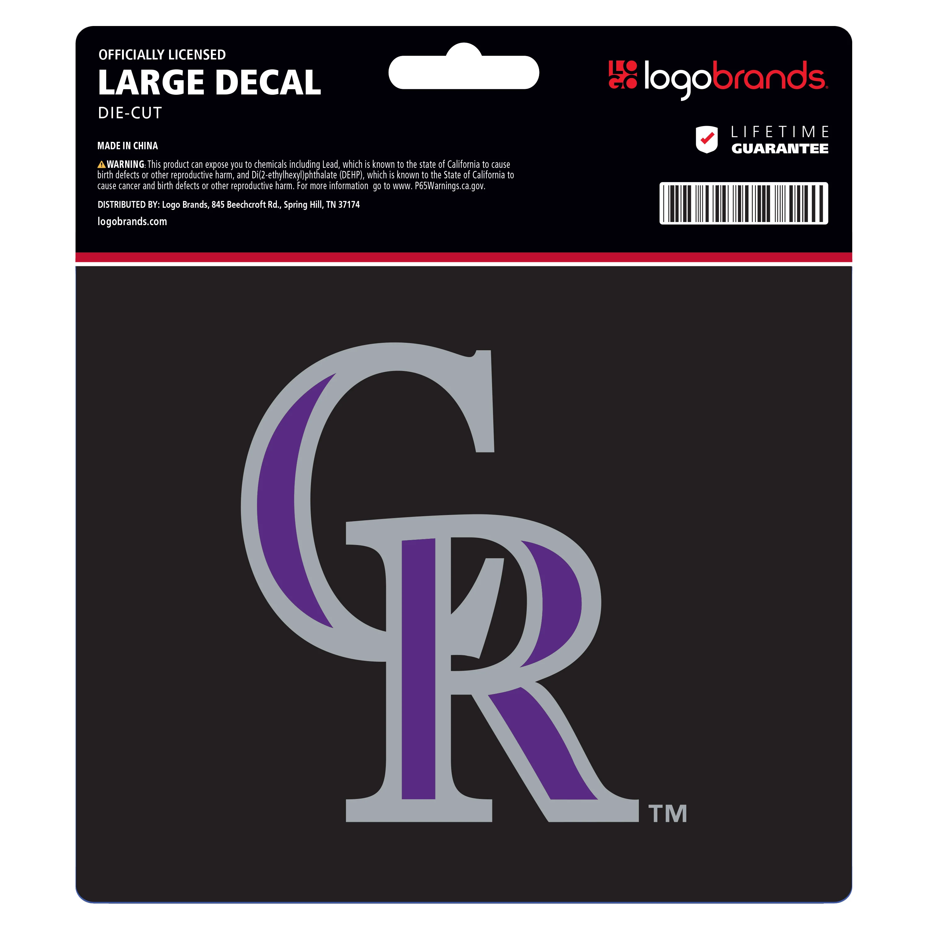 MLB - Colorado Rockies Large Decal