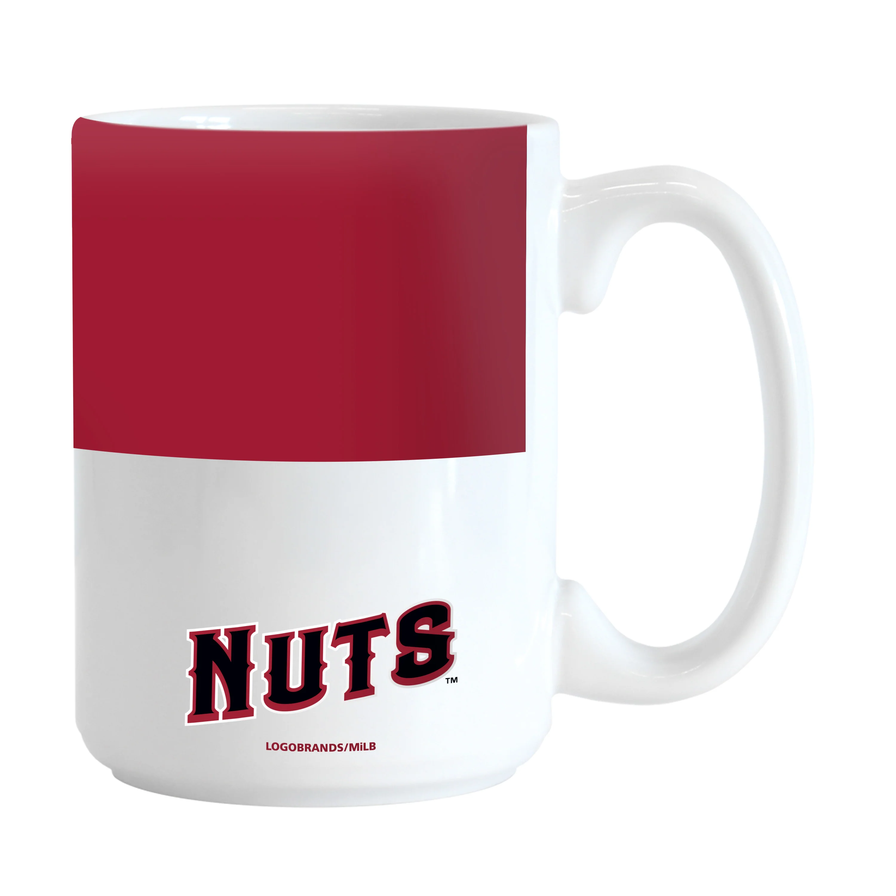 Modesto Nuts 15oz Colorblock Sublimated Mug - Image 2