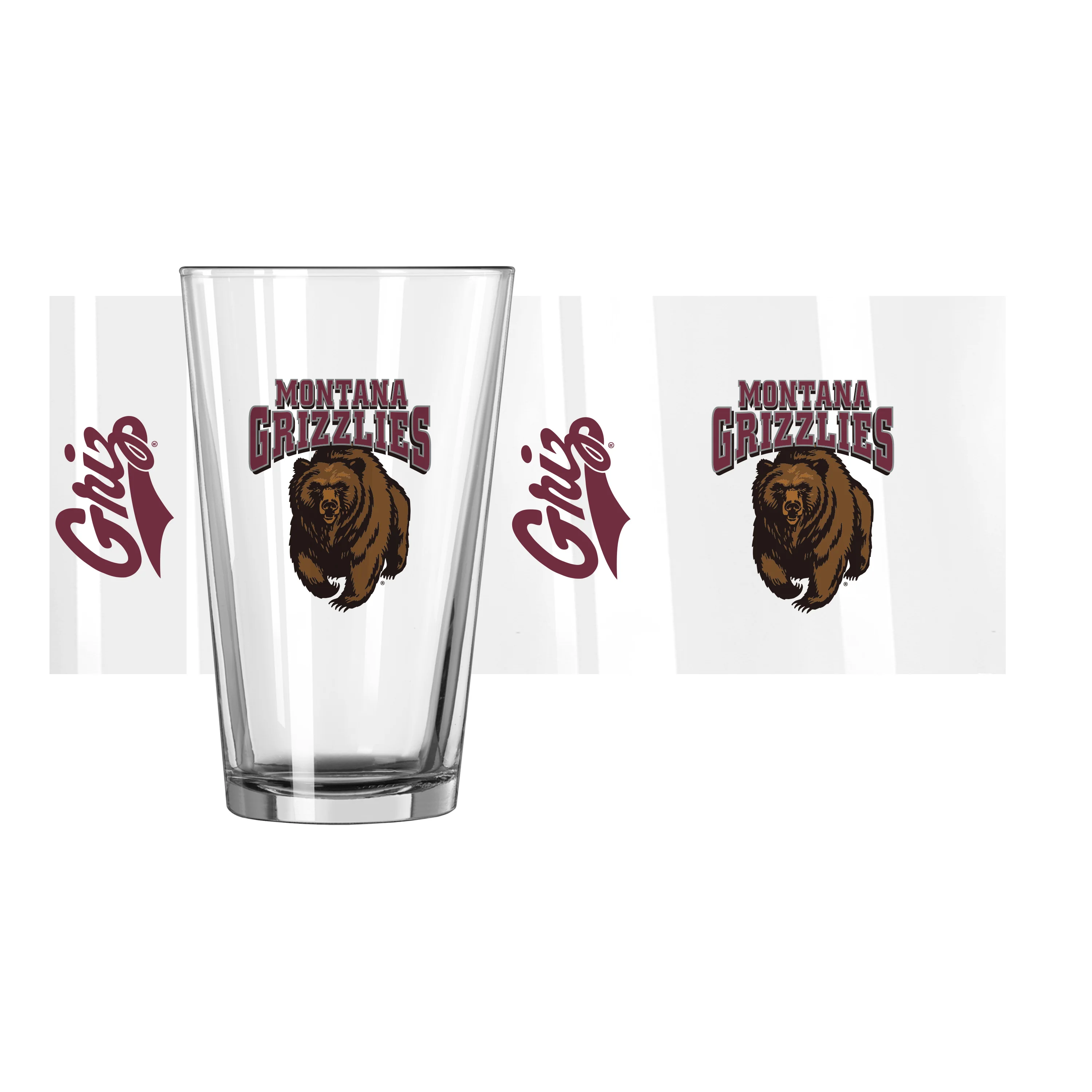 Montana 16oz Gameday Pint Glass - Image 3