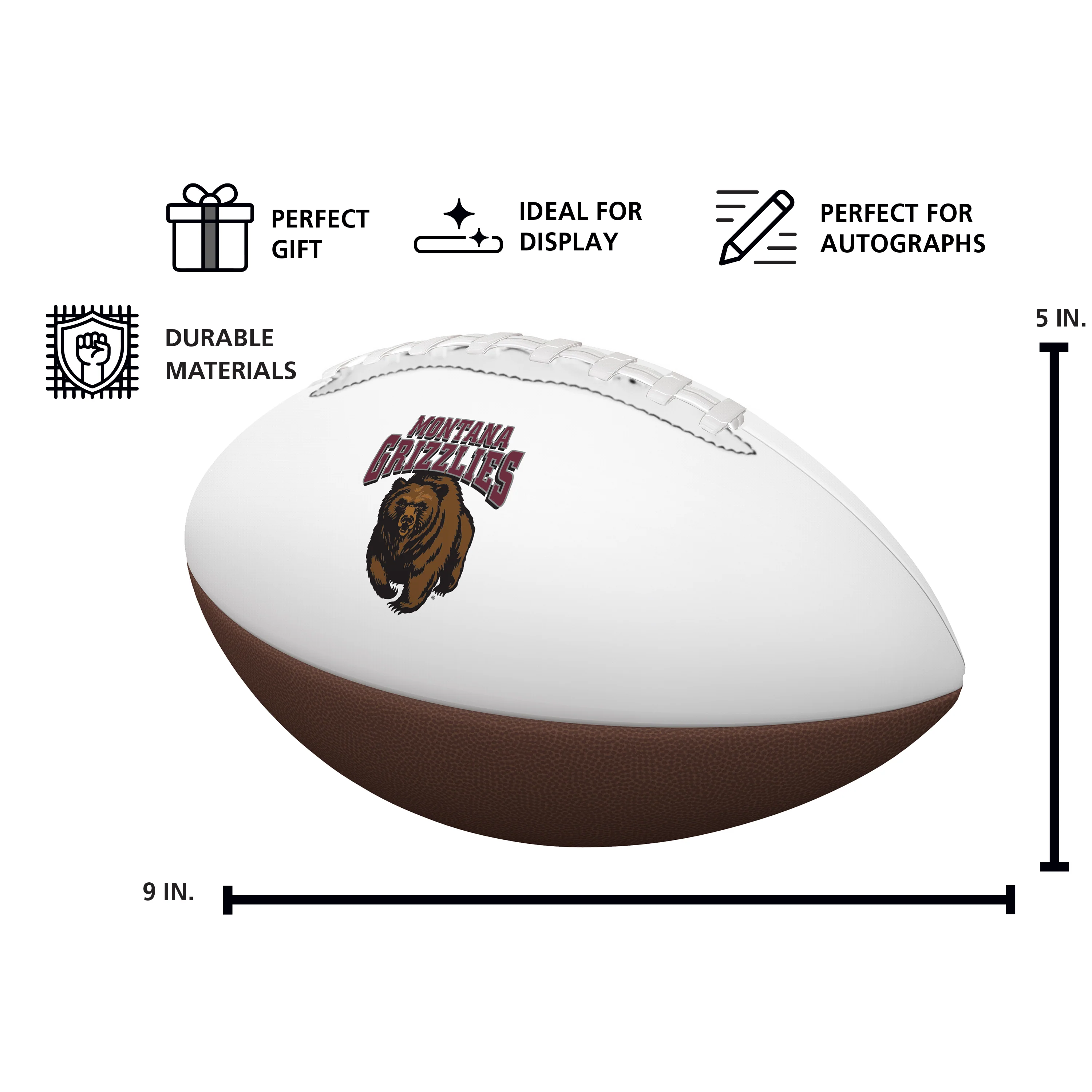 Montana Mini Autograph Football - Image 3