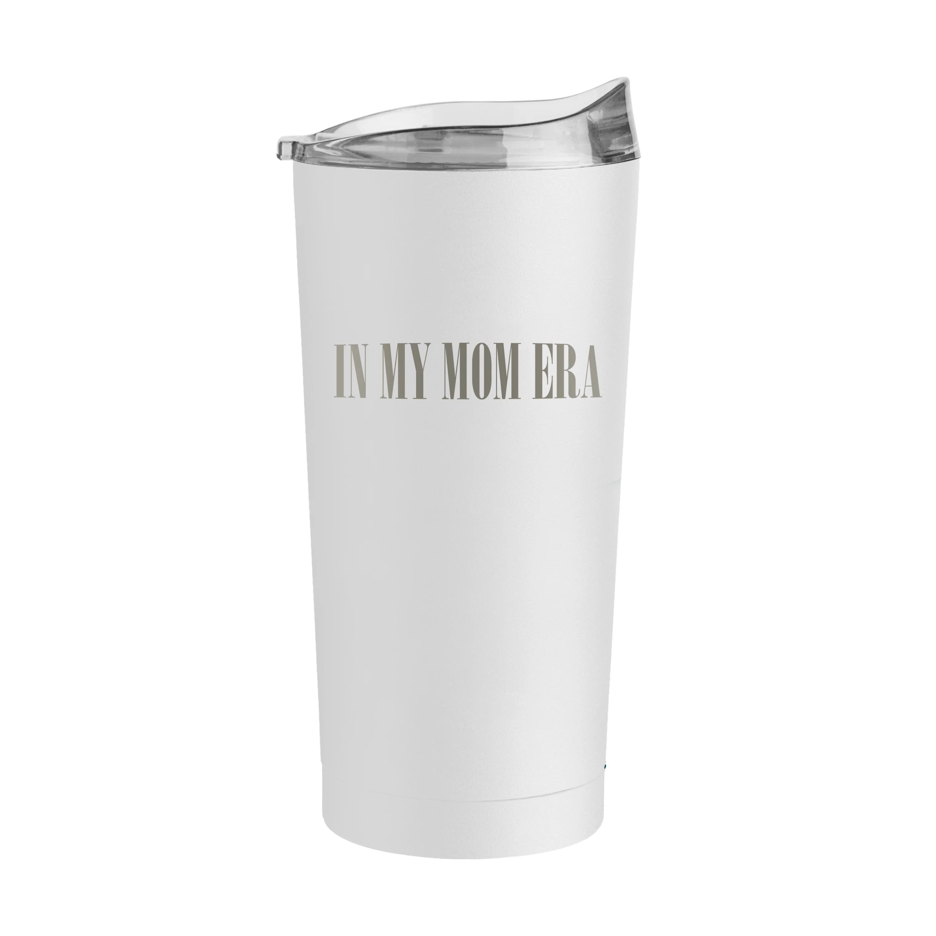 Mothers Day In My Mom Era White 20oz Powder Coat Tumbler - Image 2