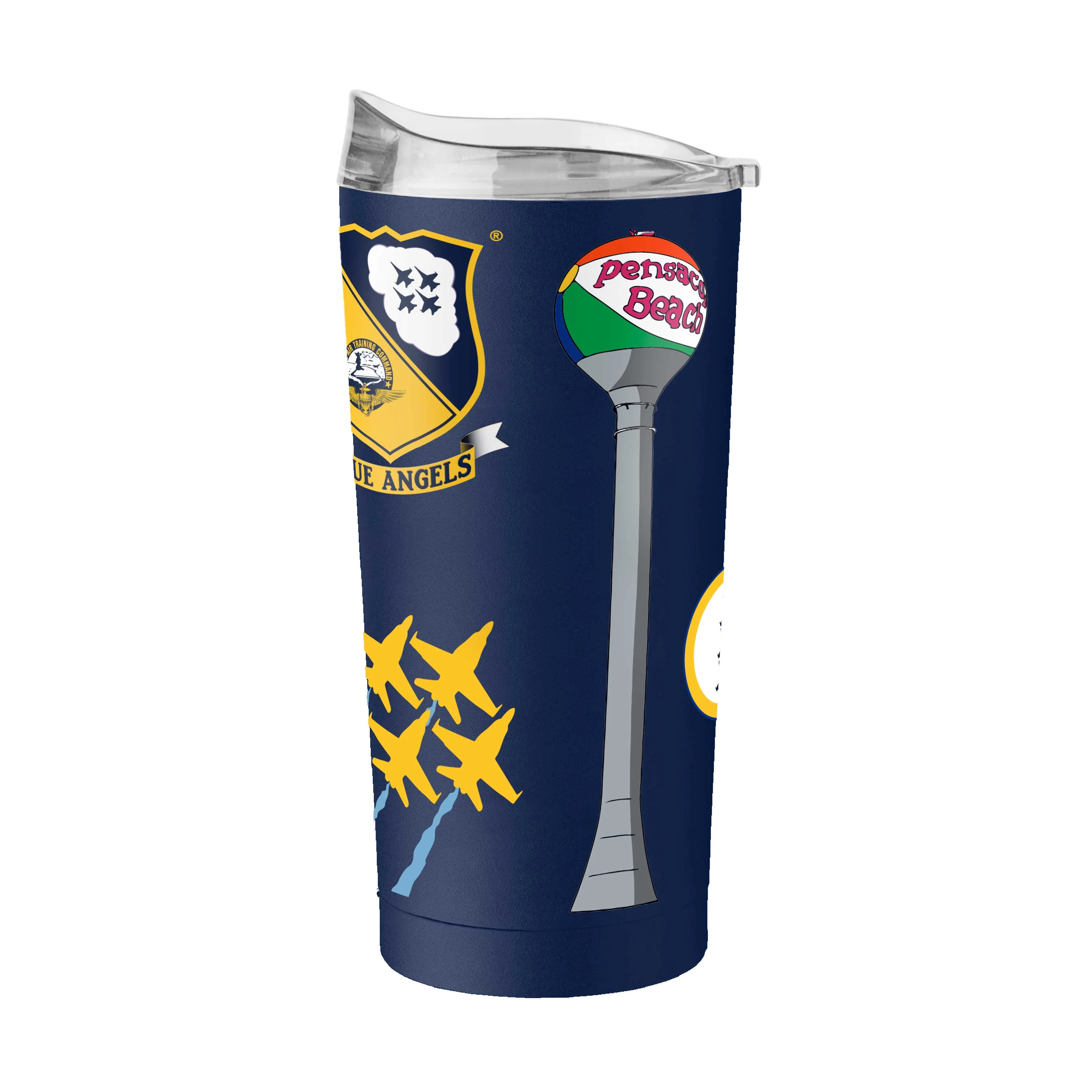 Navy Blue Angels Navy 20oz Native Powder Coat Tumbler
