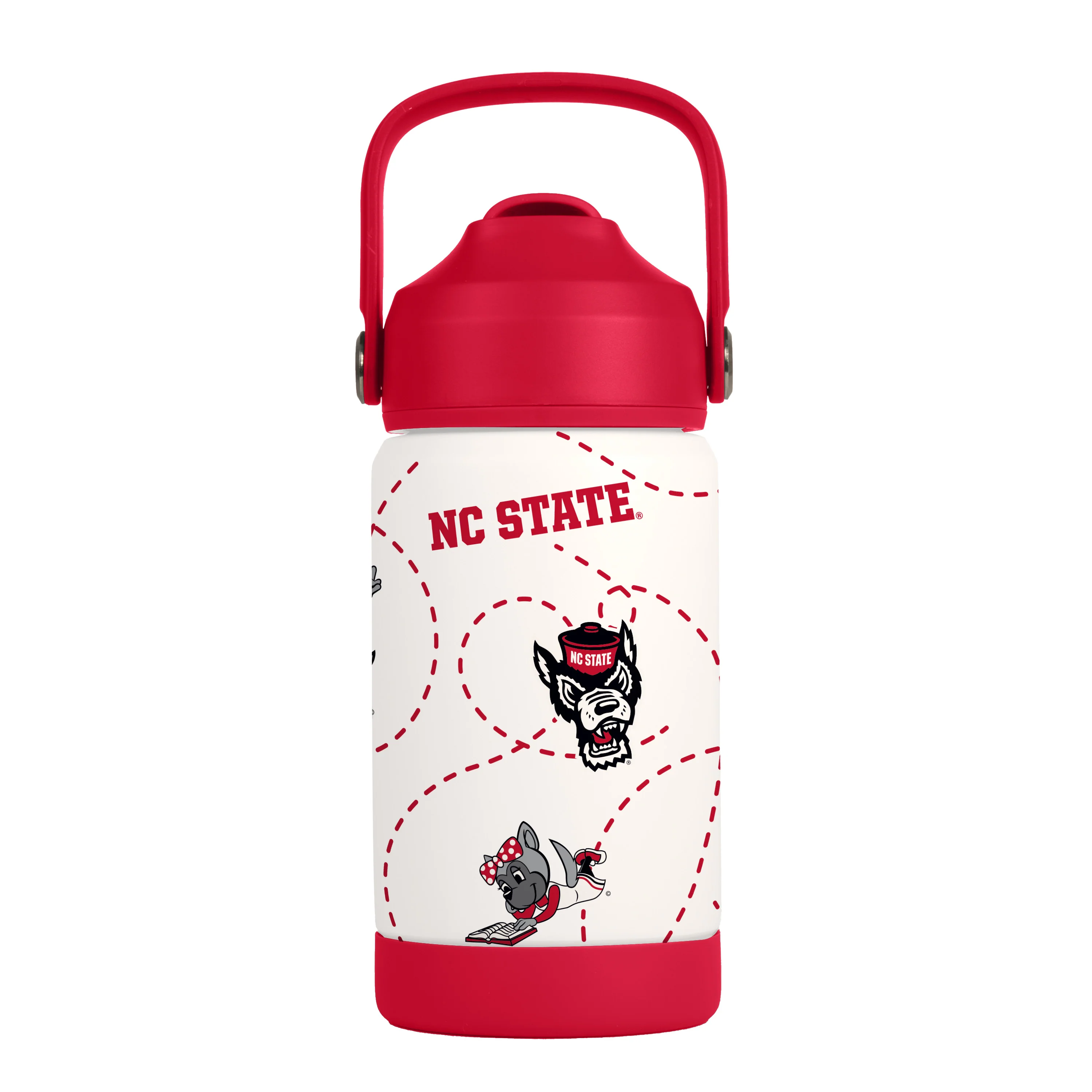 NC State 12oz Mascot SS Kids Bottle - Image 5