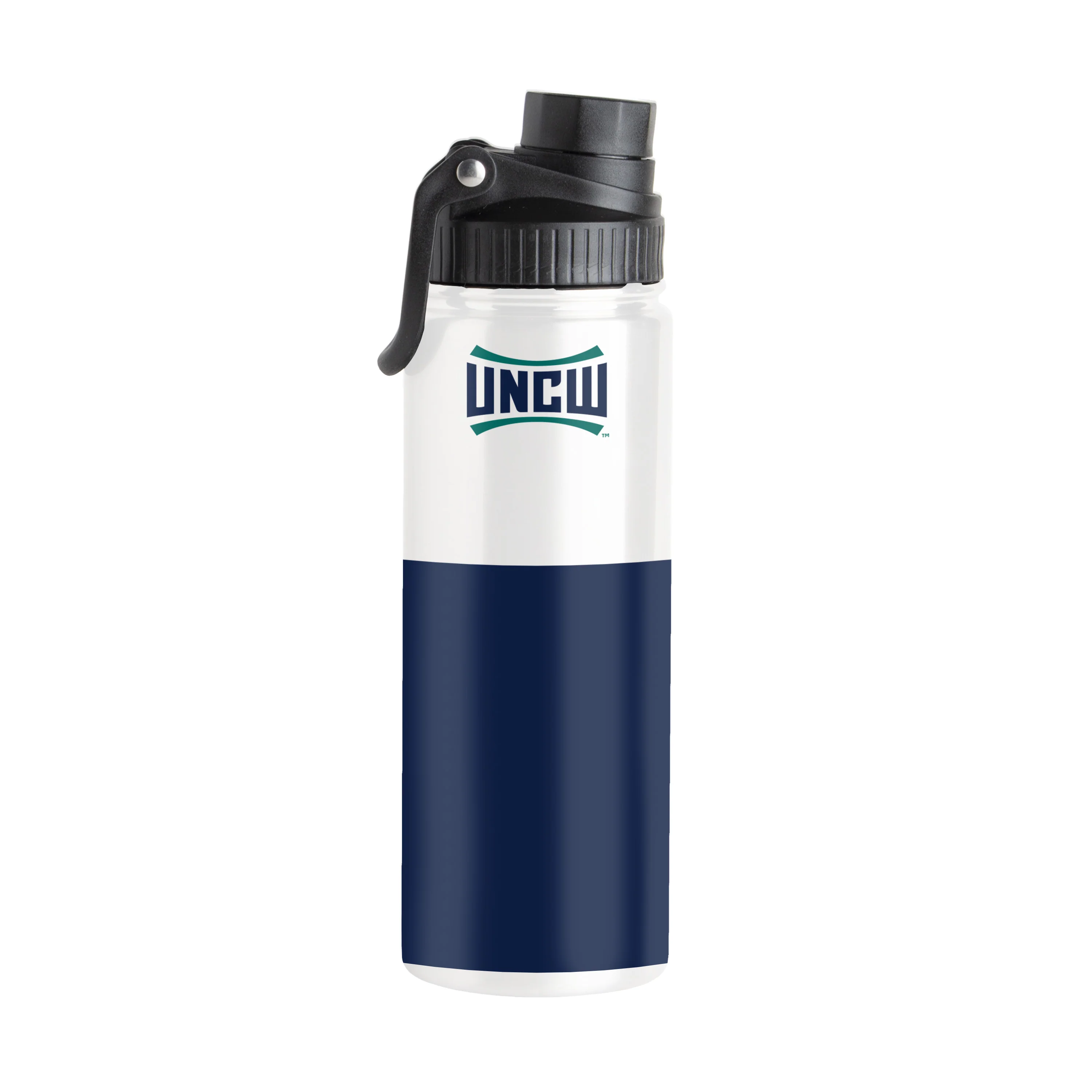 NC Wilmington 21oz Colorblock Twist Top Water Bottle - Image 2