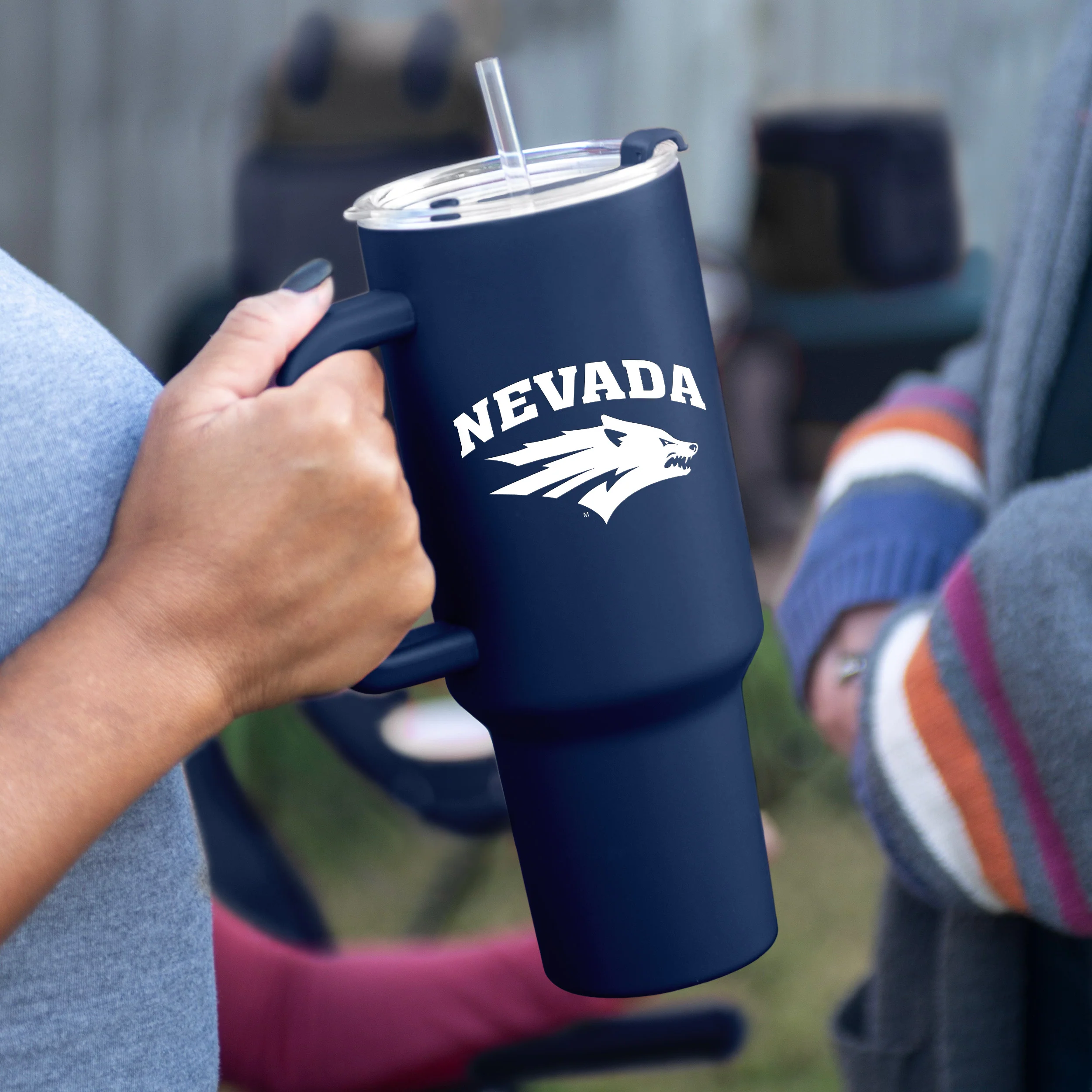 Nevada 40oz Flipside Powder Coat Tumbler - Image 3