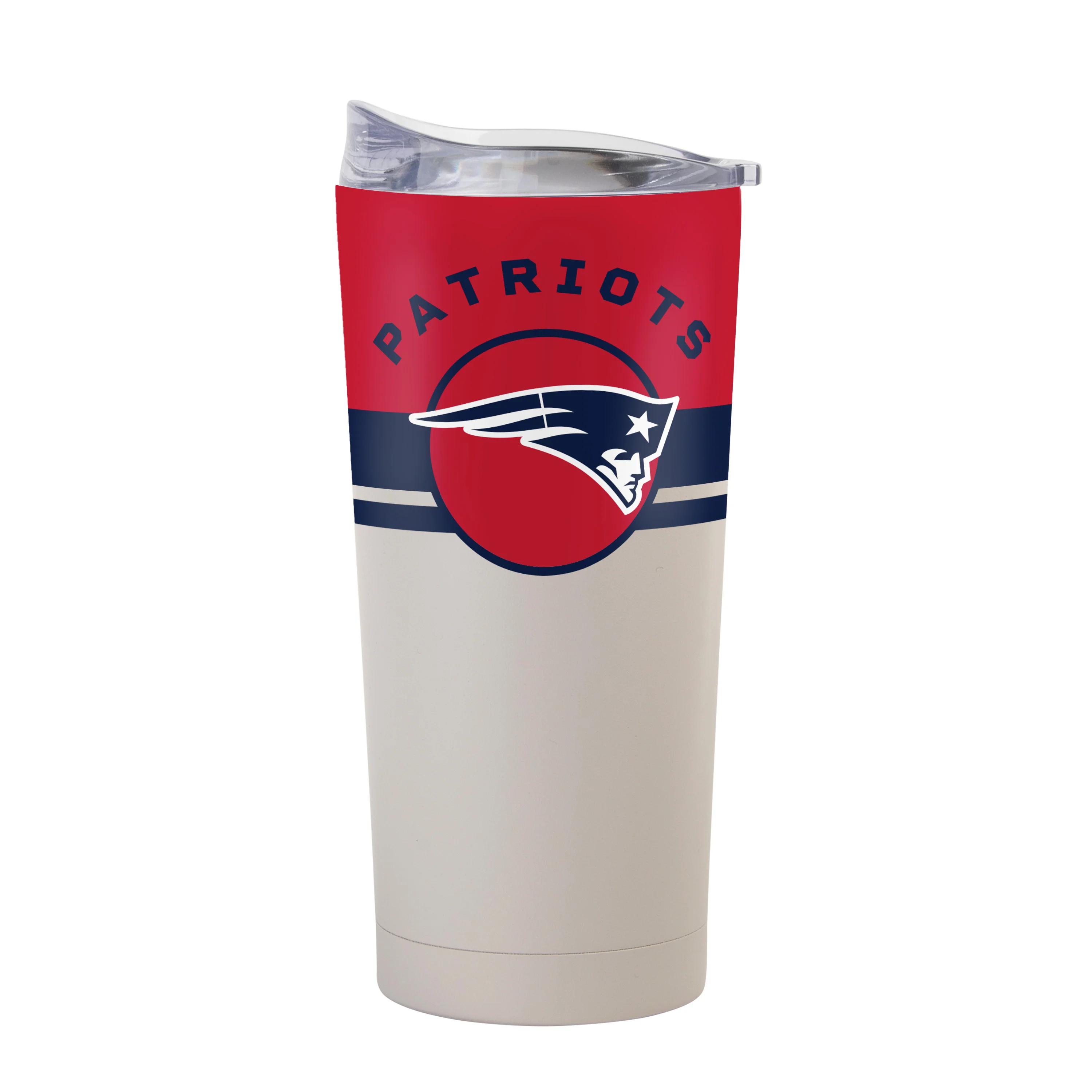 New England Patriots 20oz Horizon Powder Coat Tumbler