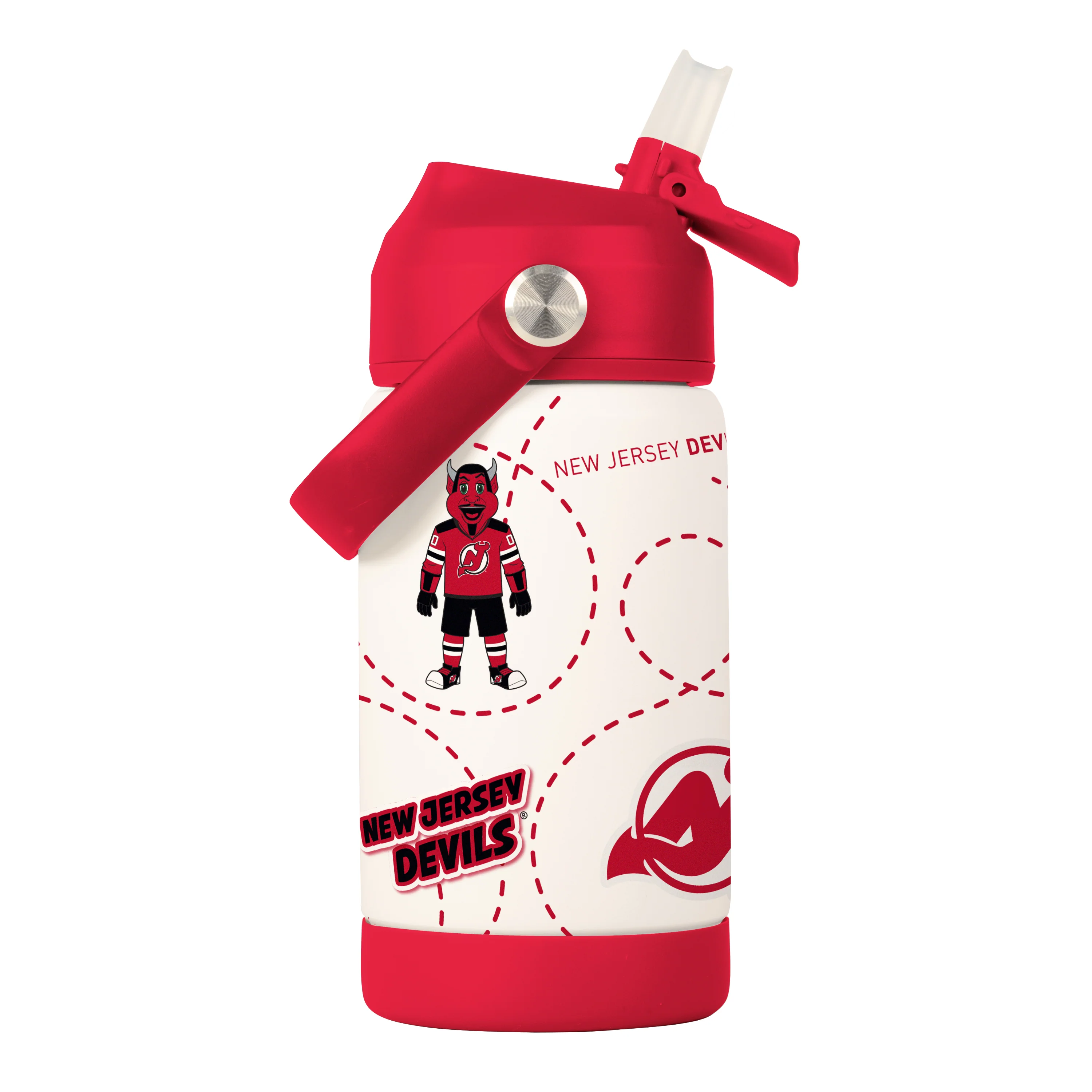 New Jersey Devils 12oz Mascot SS Kids Bottle