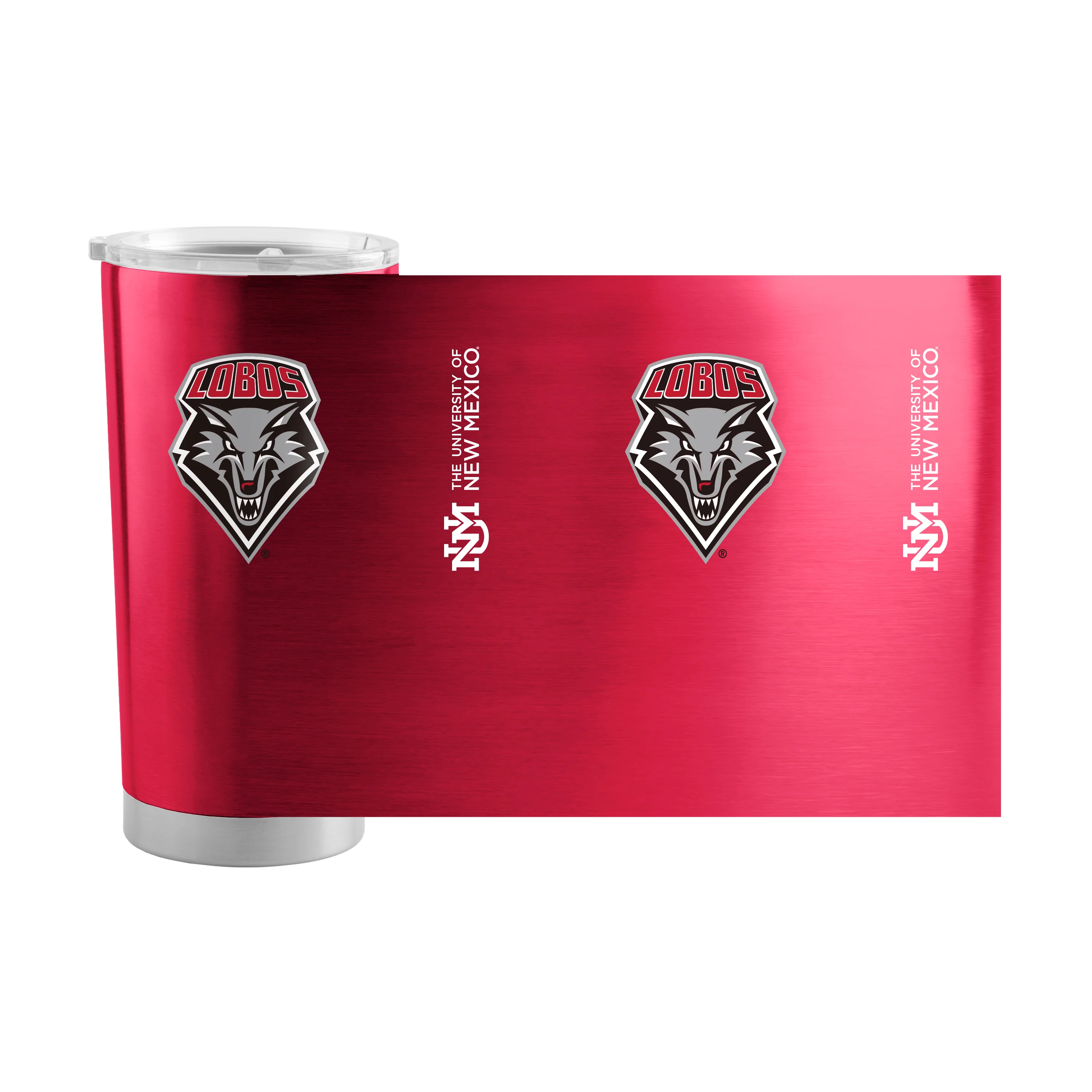 New Mexico 20oz Gameday Stainless Tumbler - Image 2