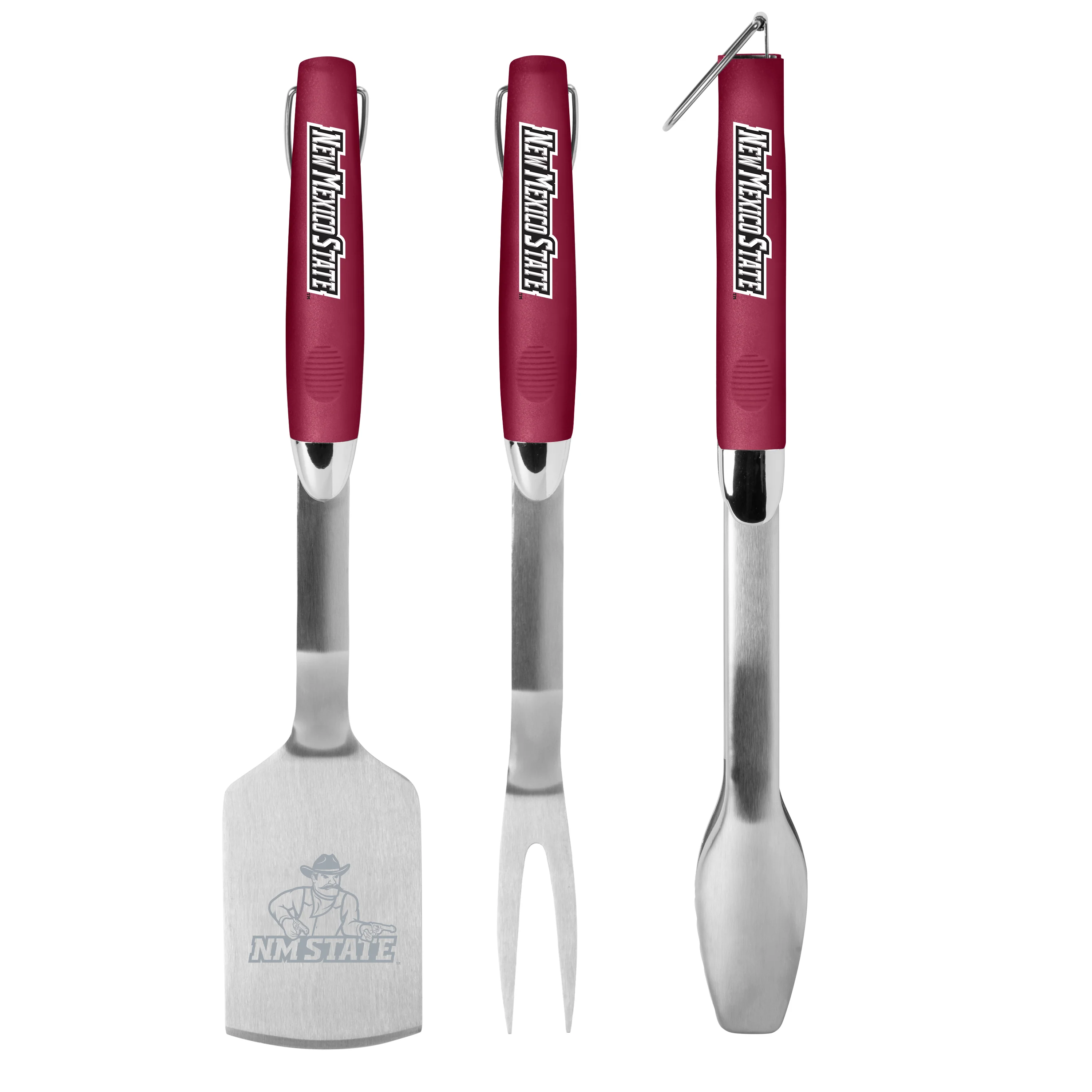 New Mexico State Stainless Grill Set
