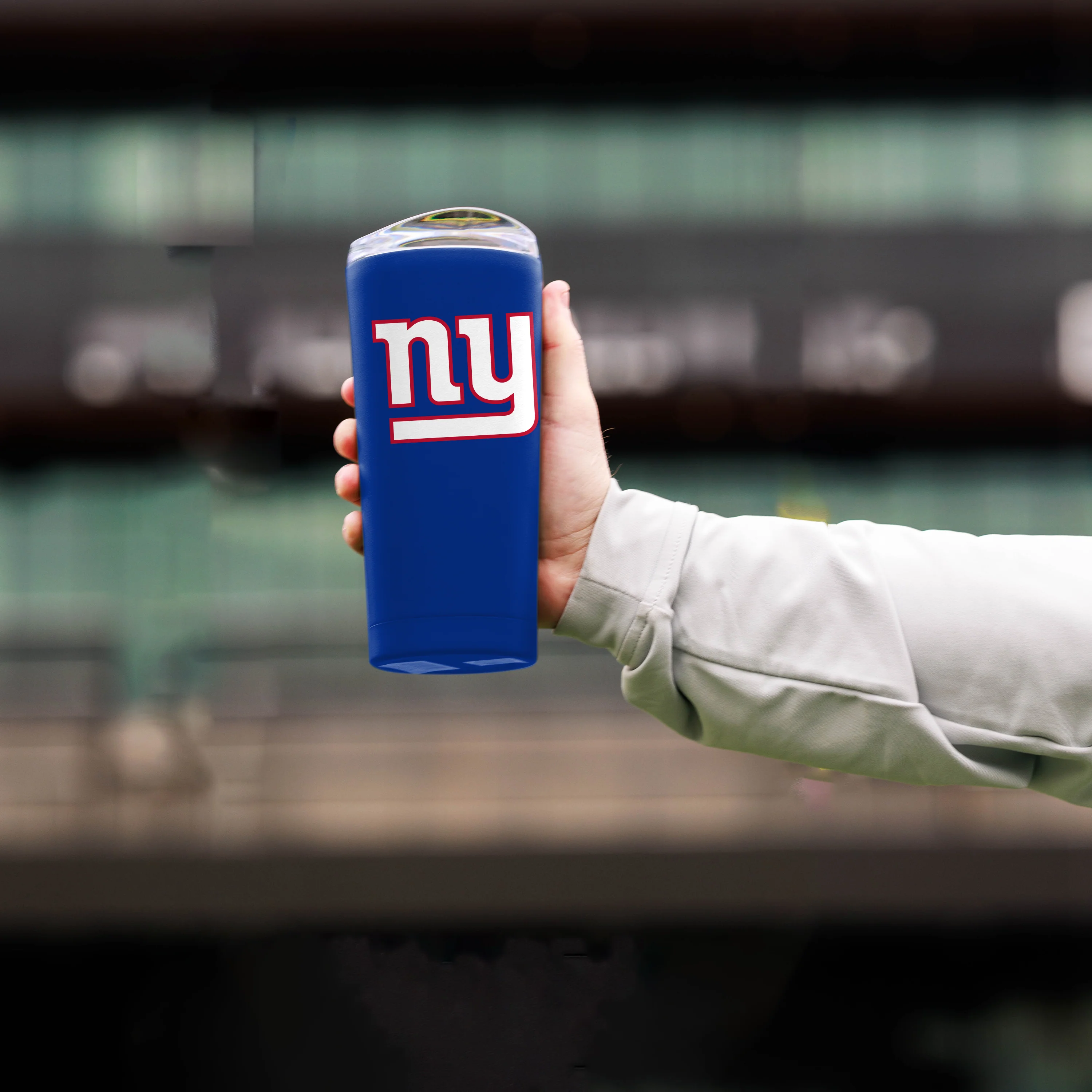 New York Giants 20oz Flipside Powder Coat Tumbler - Image 5