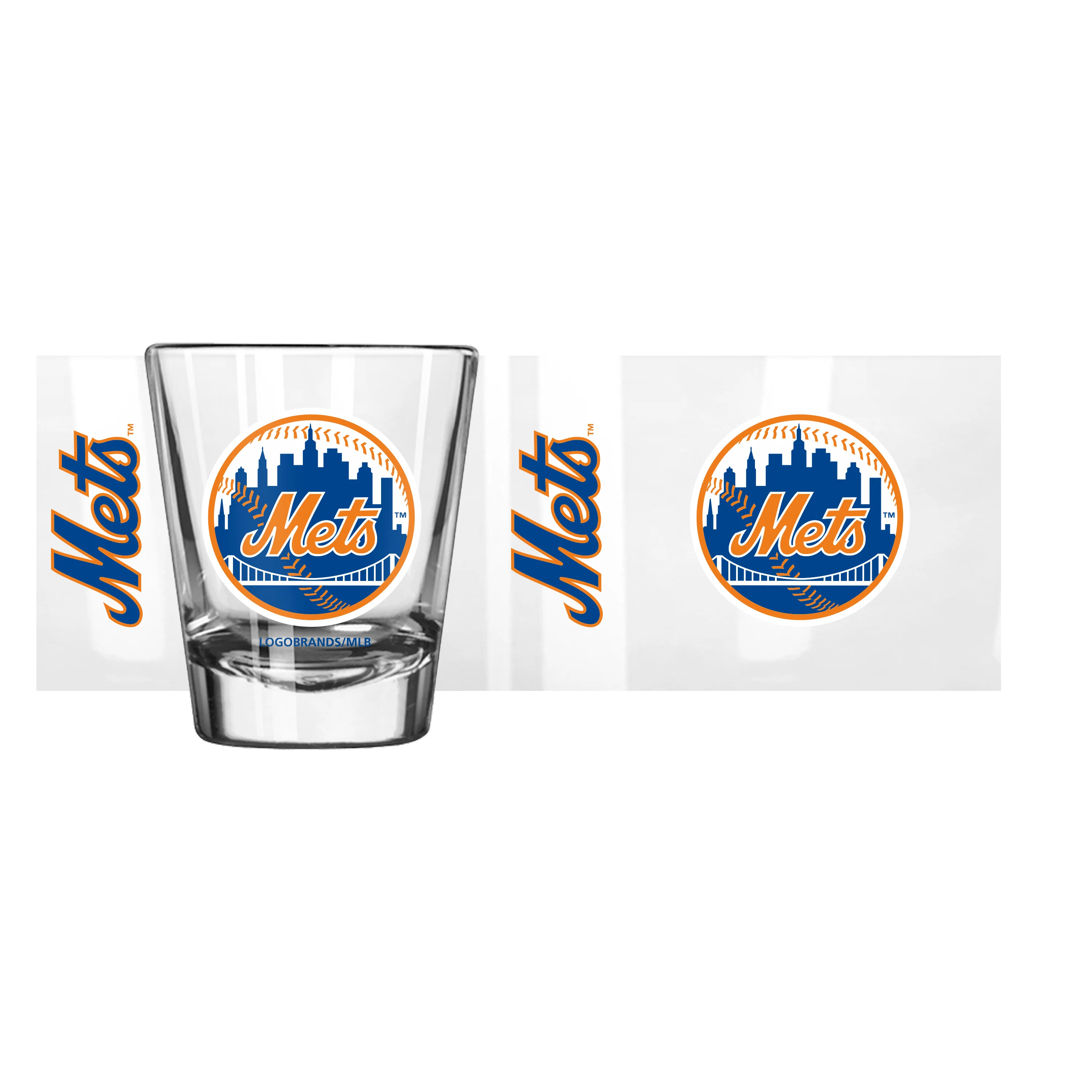 New York Mets 2oz Color Gameday Shot Glass - Image 2