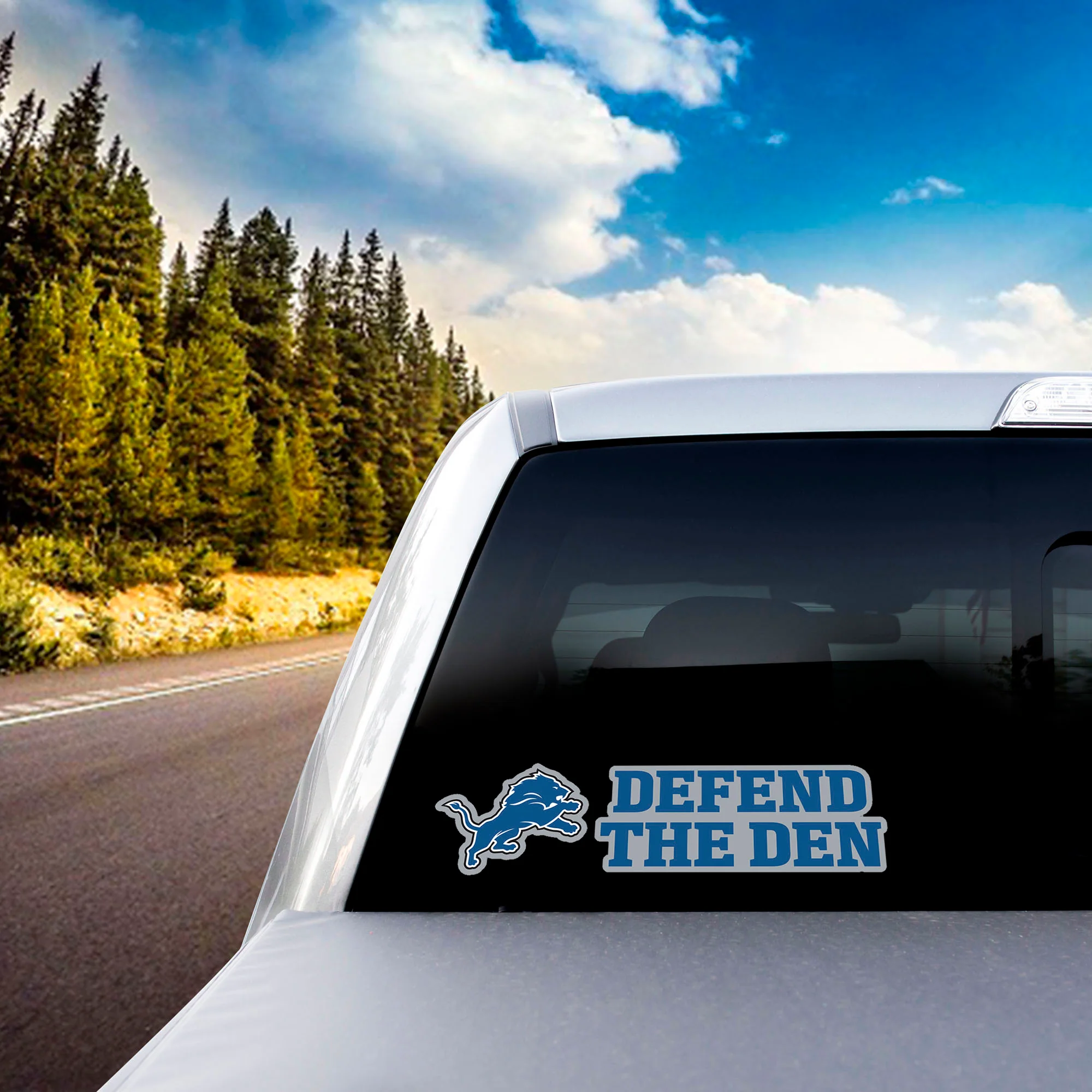 NFL - Detroit Lions Team Slogan Decal - Image 2