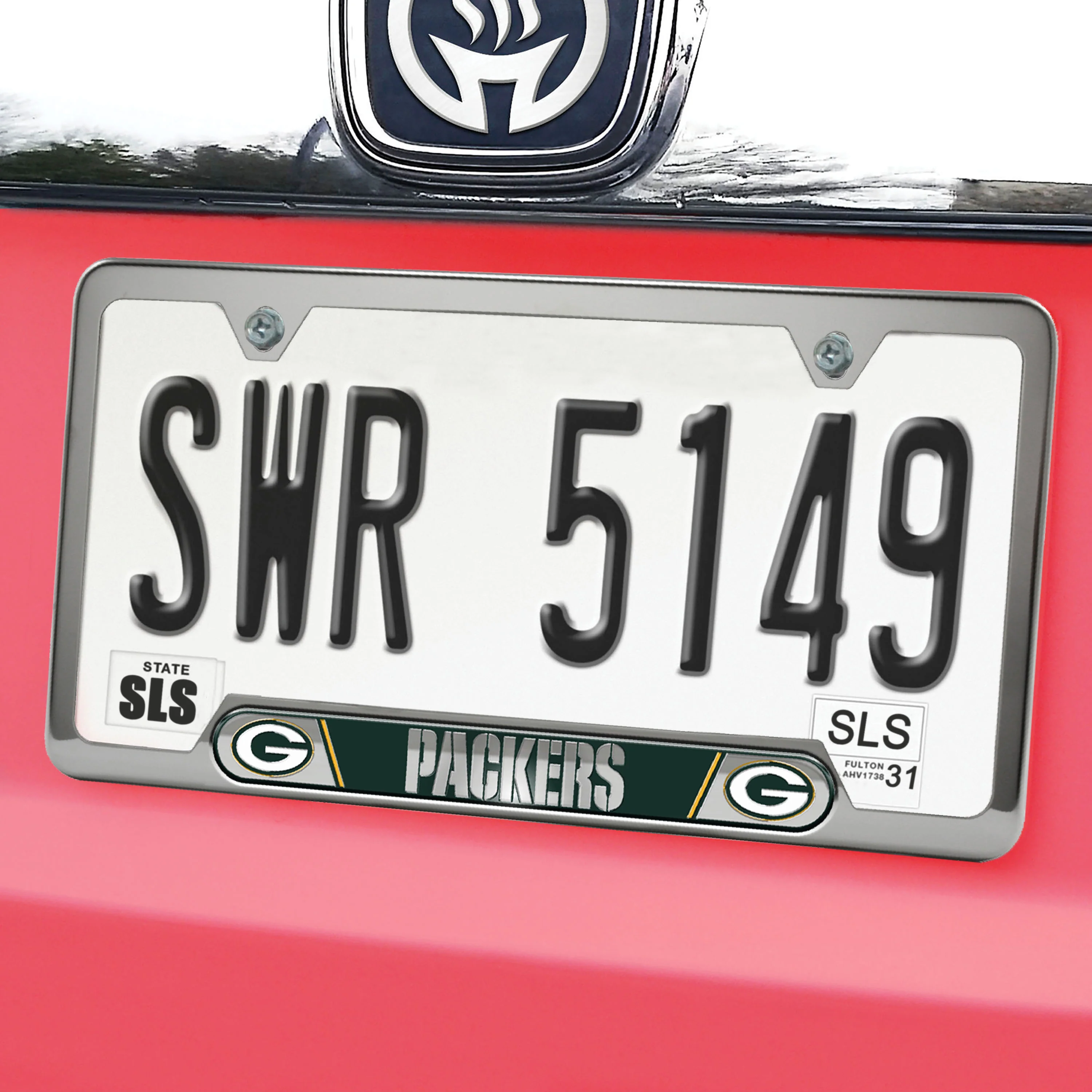 NFL - Green Bay Packers Embossed License Plate Frame - Image 2
