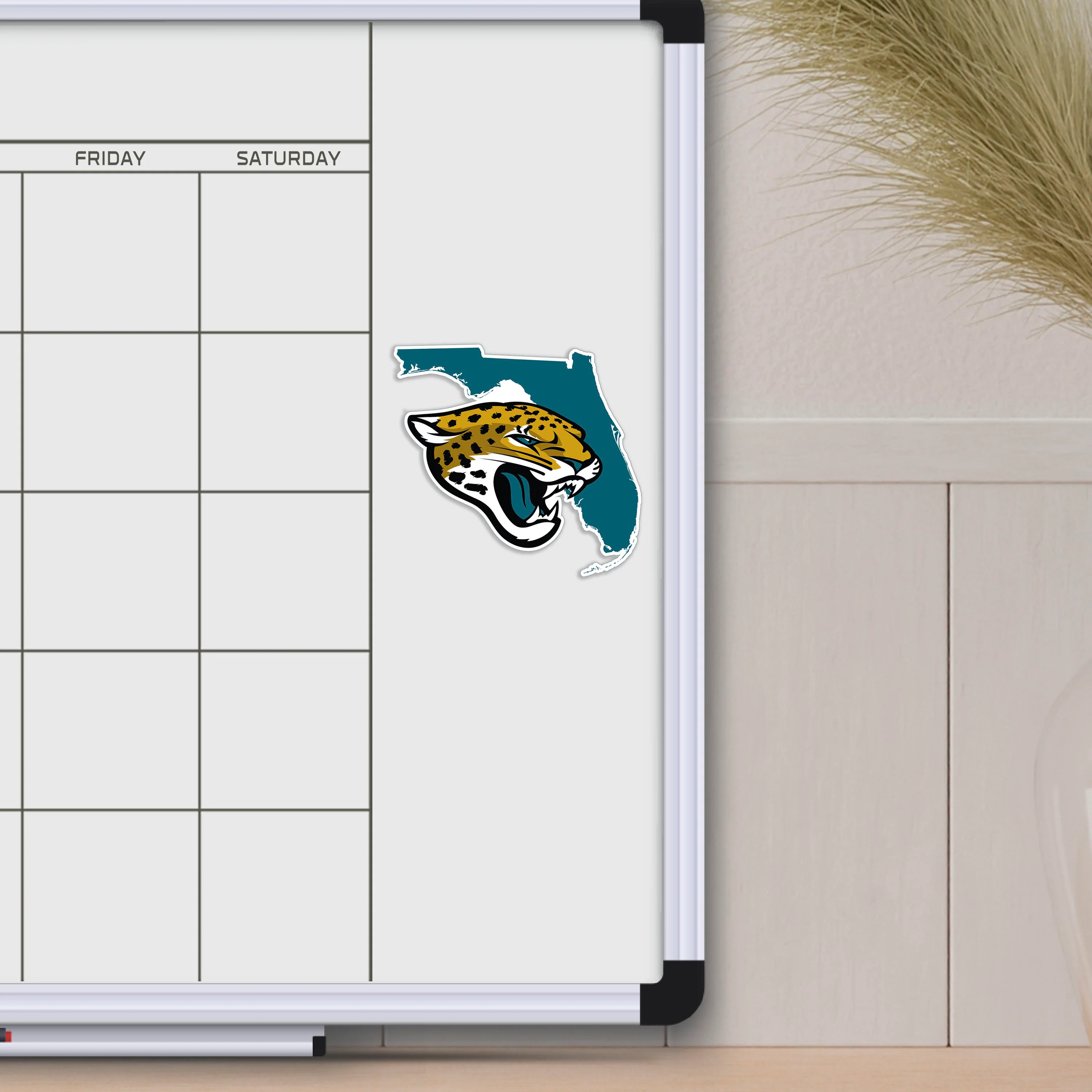 NFL - Jacksonville Jaguars State Shape Decal - Image 2