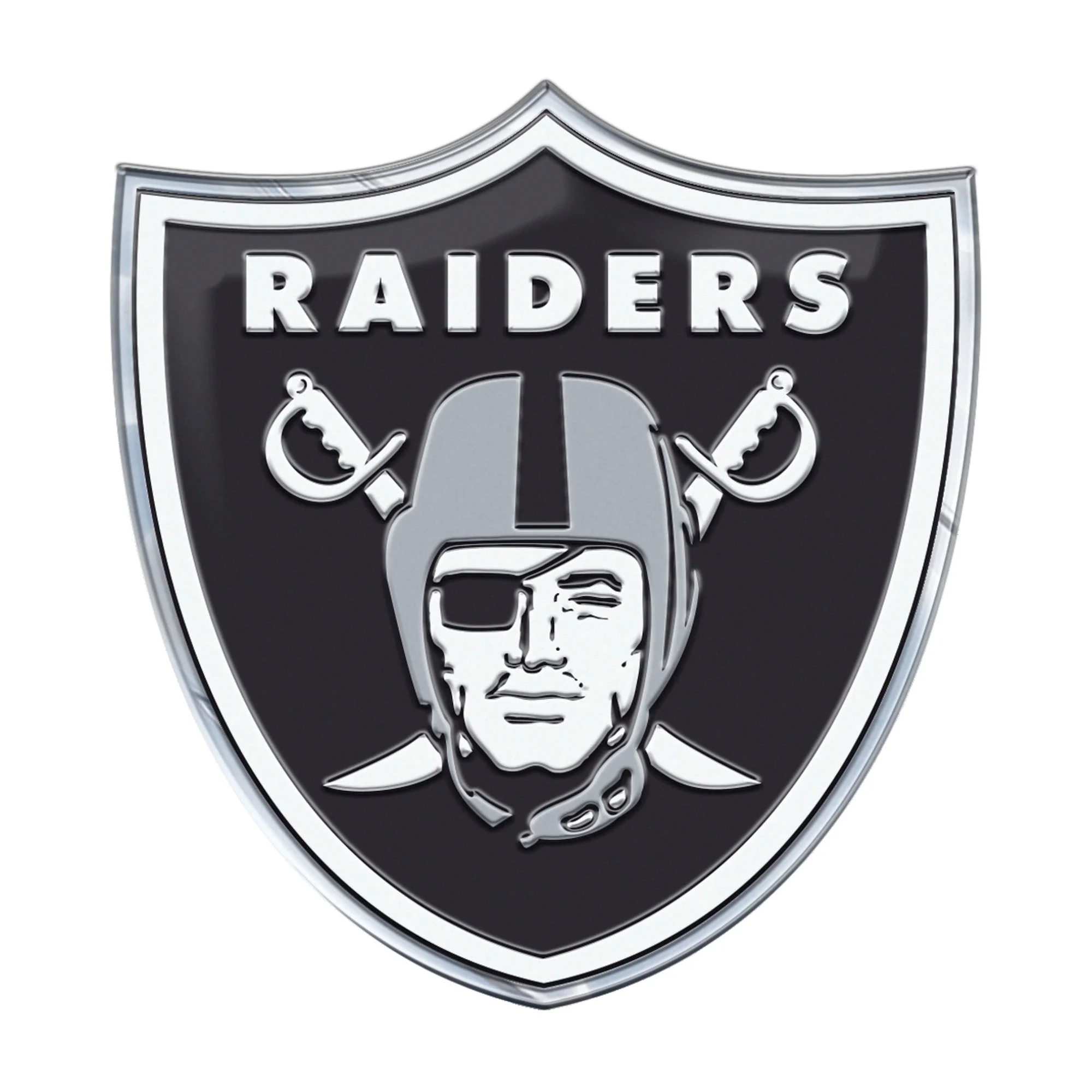 NFL - Las Vegas Raiders Embossed Color Emblem