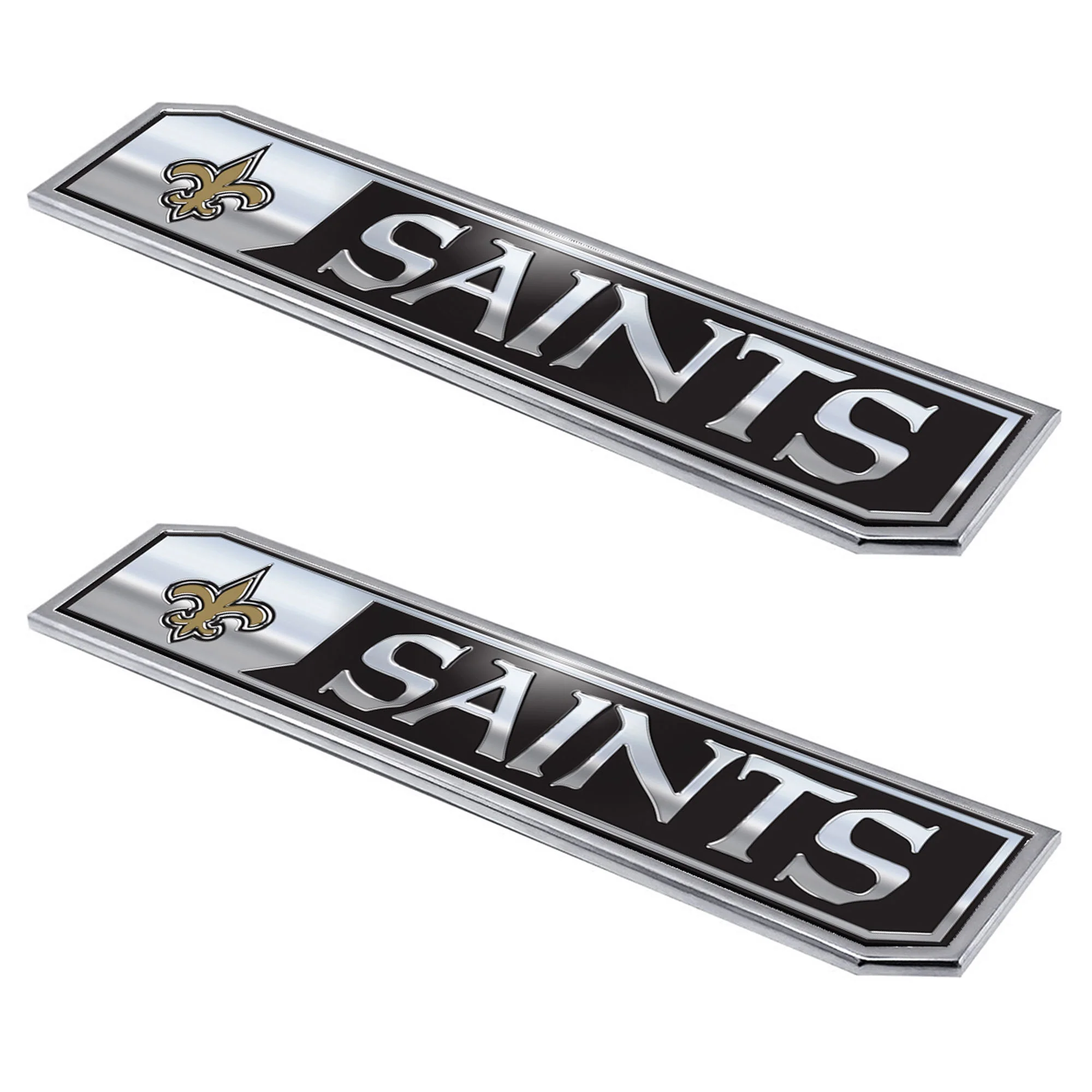 NFL - New Orleans Saints Embossed Truck Emblem 2-pk