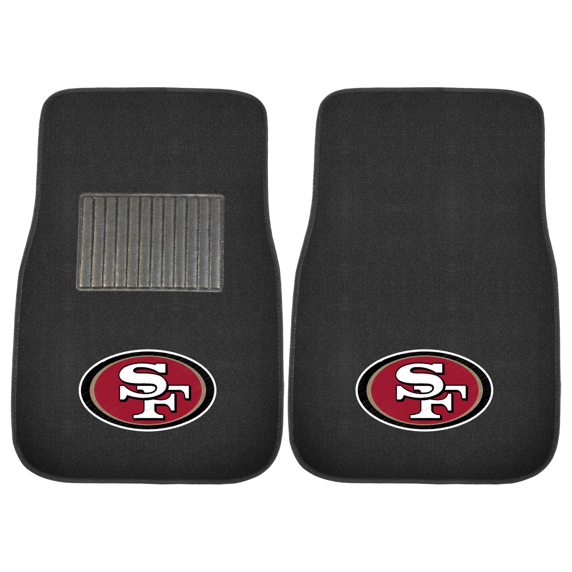 NFL - San Francisco 49ers 2-pc Embroidered Car Mat Set