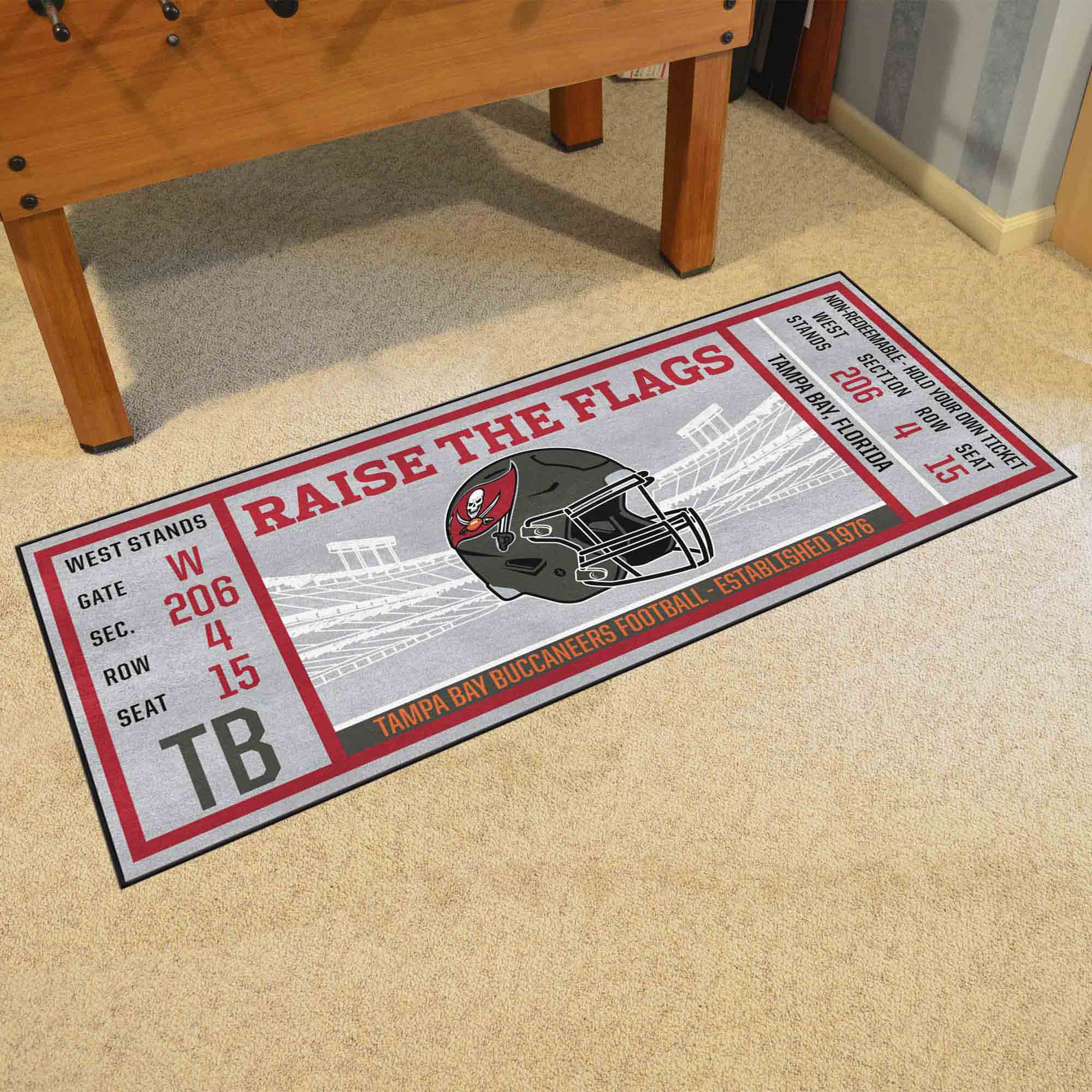 NFL - Tampa Bay Buccaneers Ticket Runner - Image 2