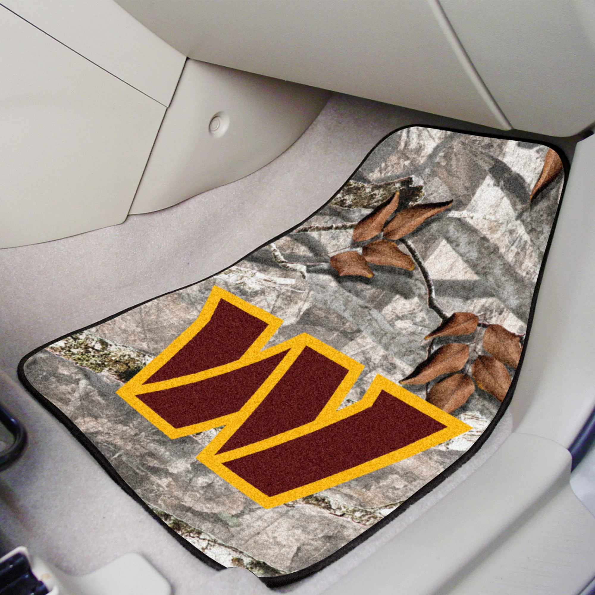 NFL - Washington Commanders 2-pc Carpet Car Mat Set - Image 2