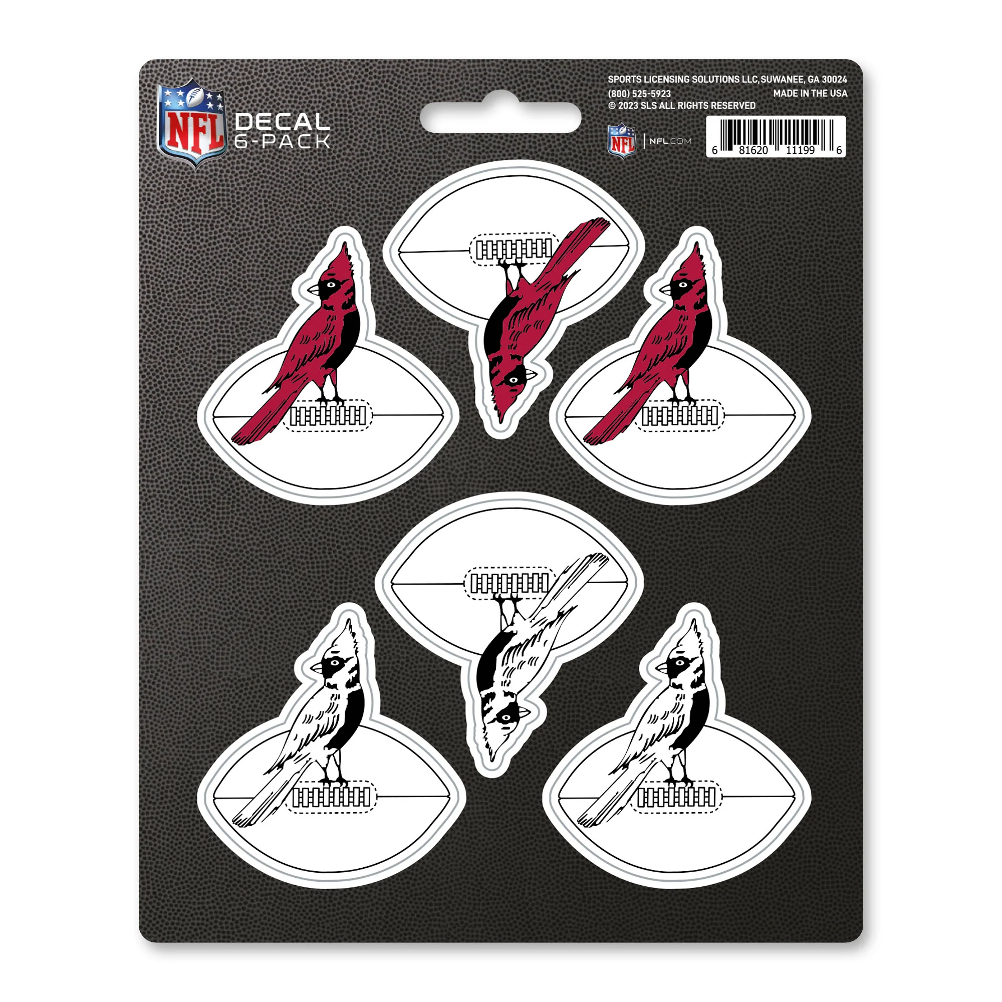 NFLV - Arizona Cardinals DECAL6