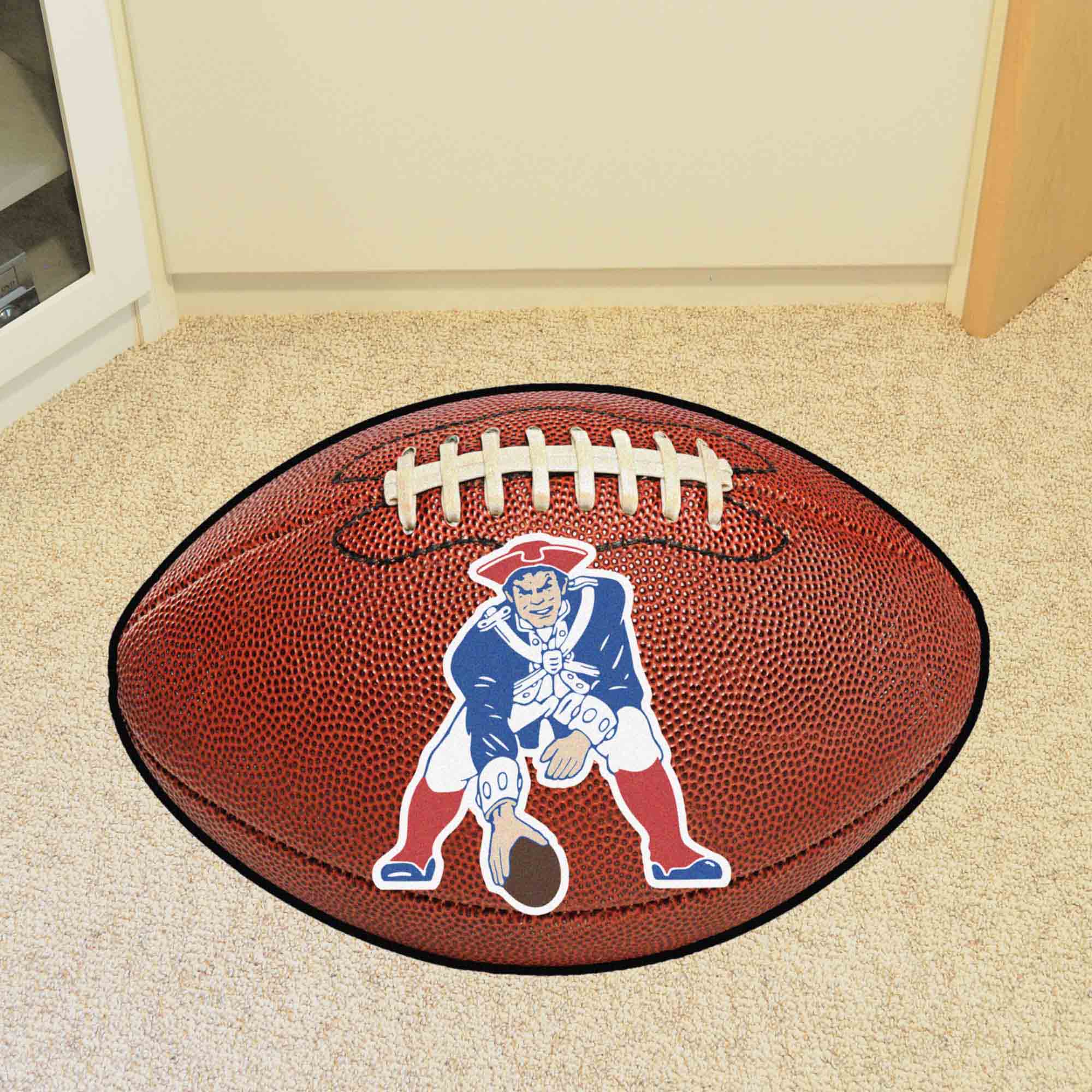 NFLV - New England Patriots Football Mat - Image 2