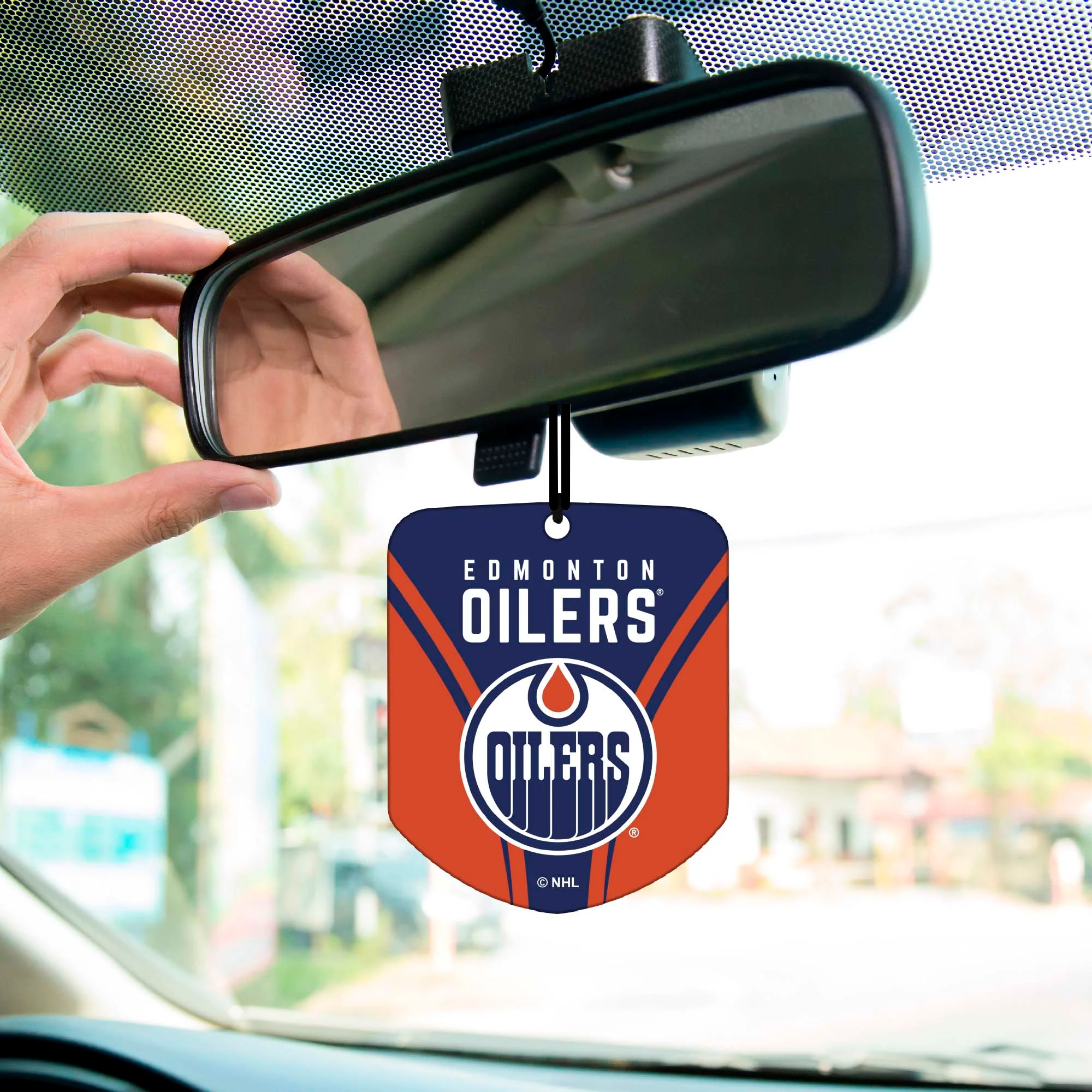 NHL - Edmonton Oilers Air Freshener 2-pk - Image 2