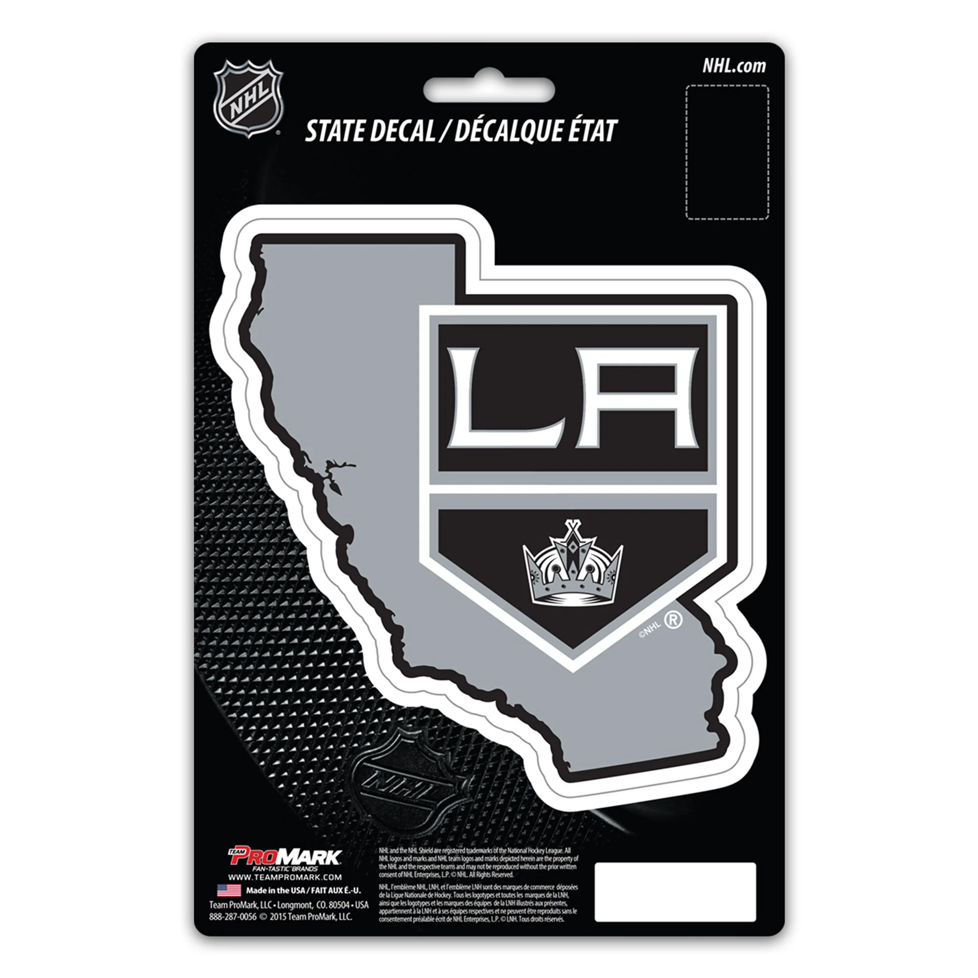 NHL - Los Angeles Kings State Shape Decal