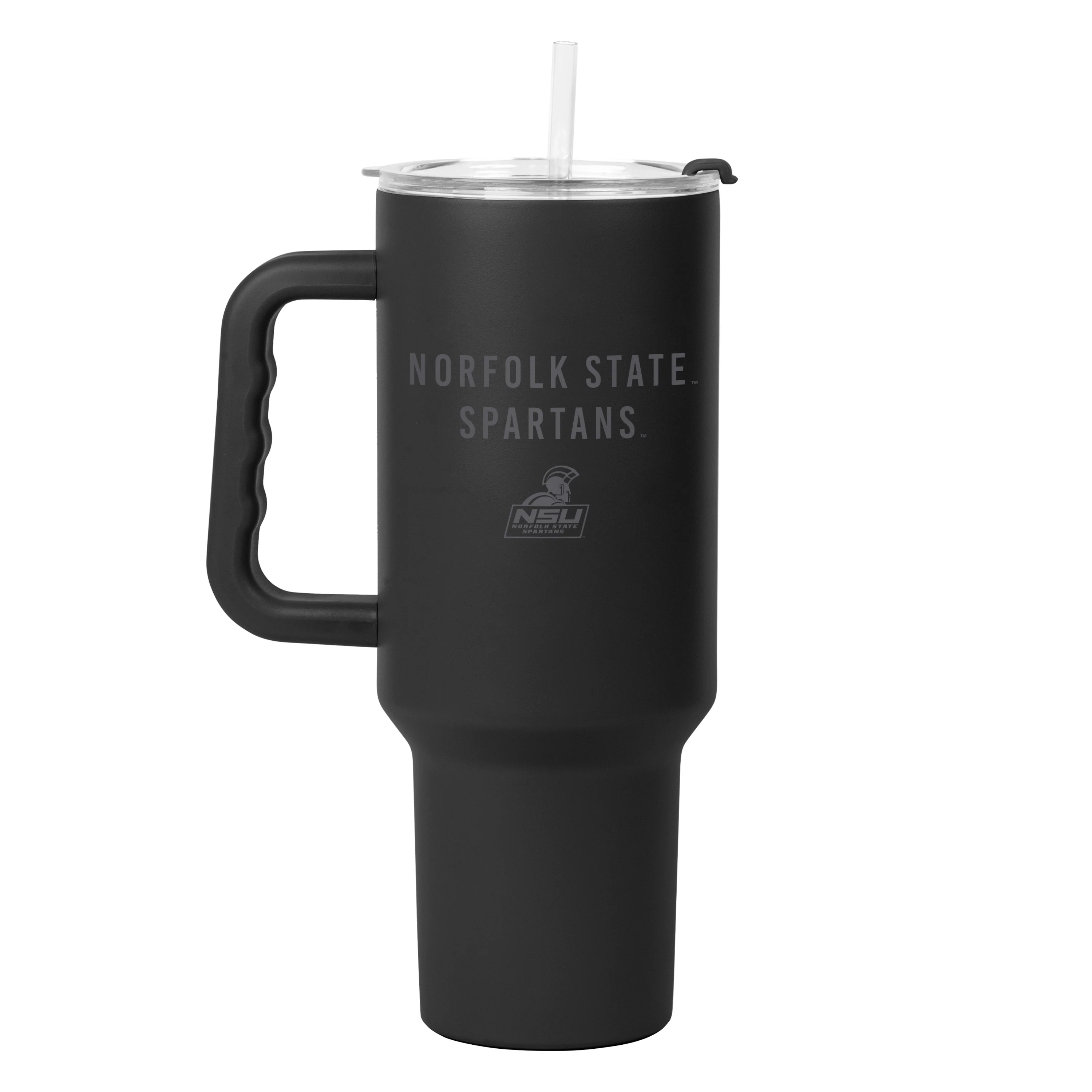 Norfolk State 40oz Black Tonal Powder Coat Tumbler