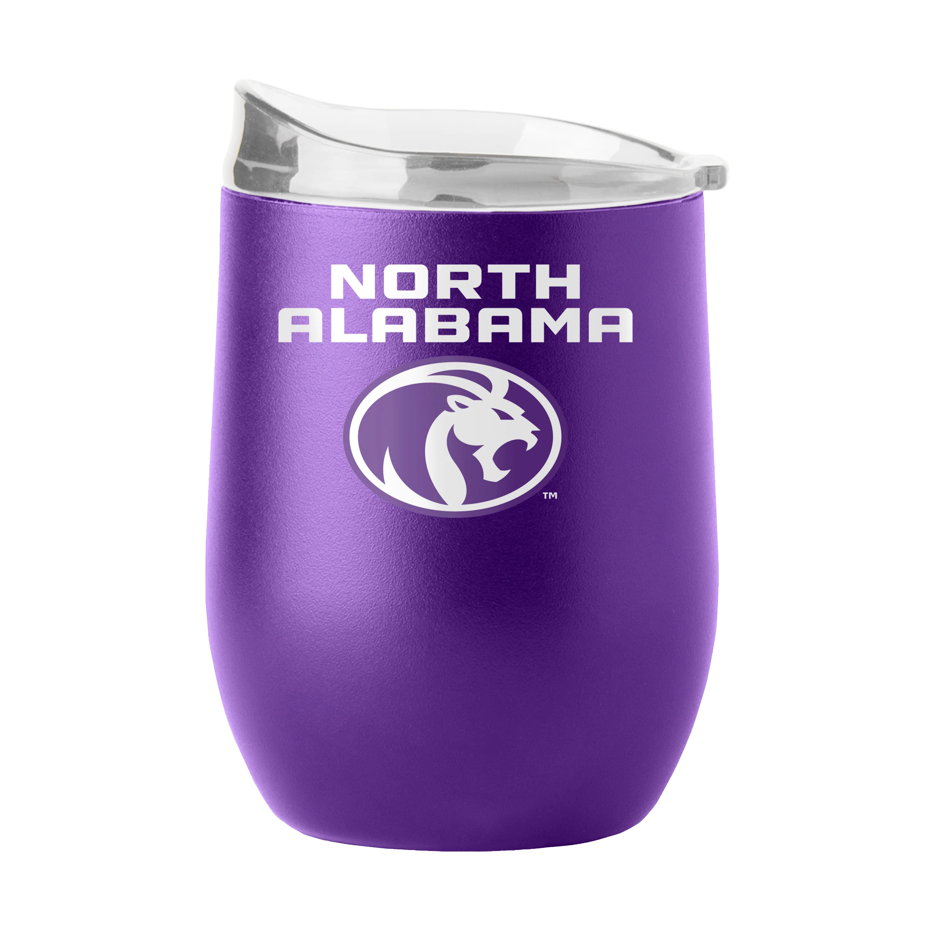 North Alabama 16oz Flipside Powder Coat Curved Bev