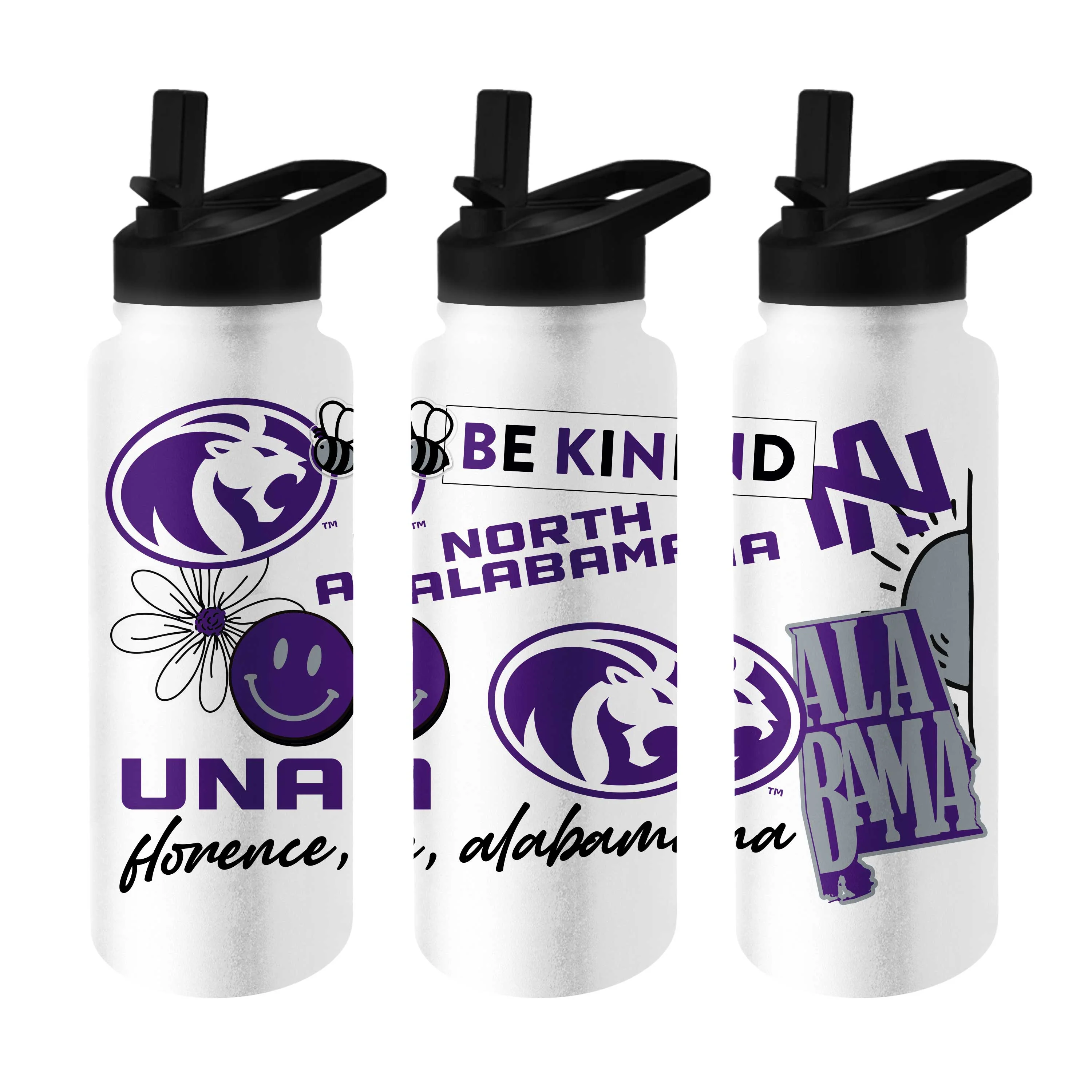 North Alabama 34oz Native Quencher Bottle