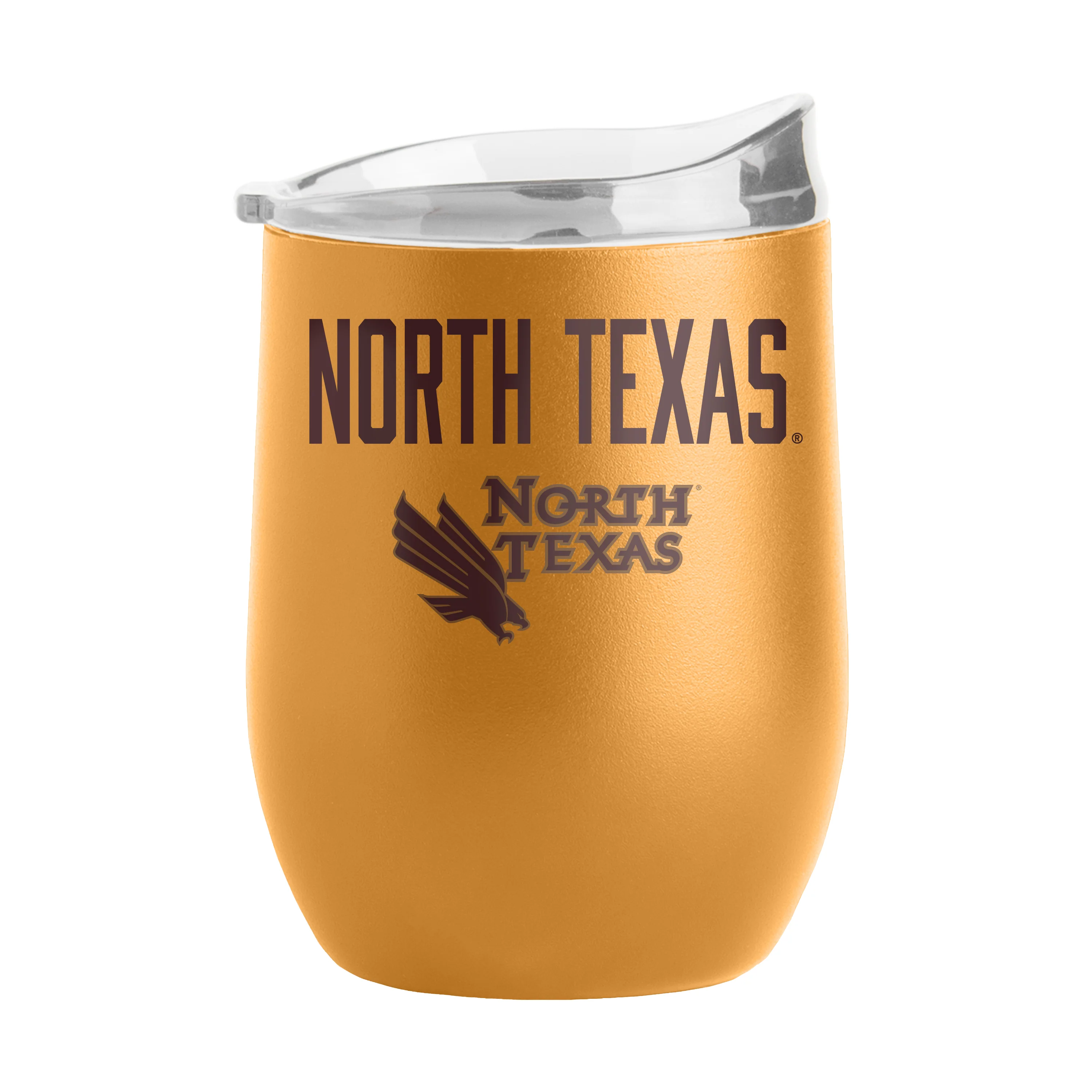 North Texas 16oz Huddle Powder Coat Curved Bev - Image 2