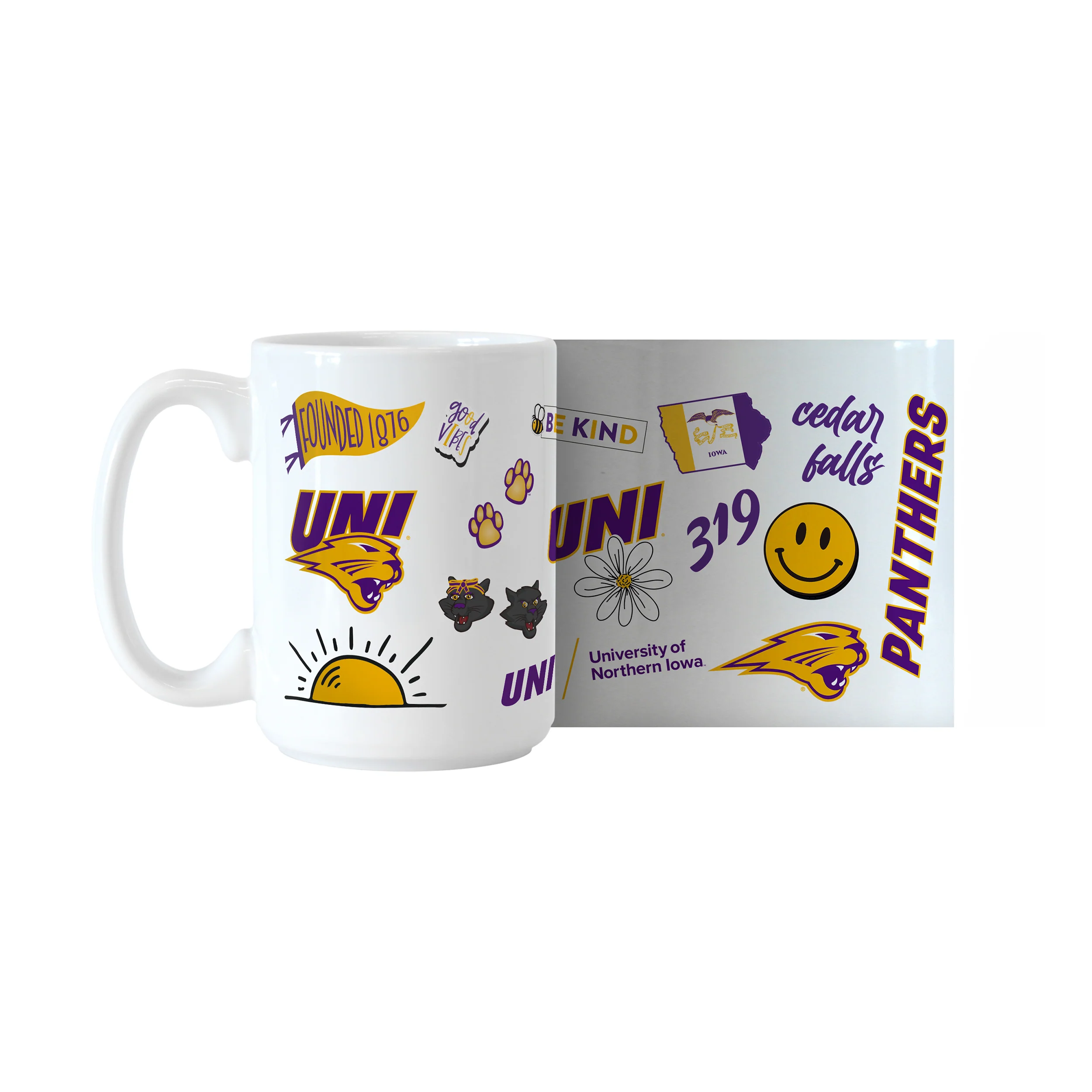 Northern Iowa 15oz Native Sublimated Mug - Image 2