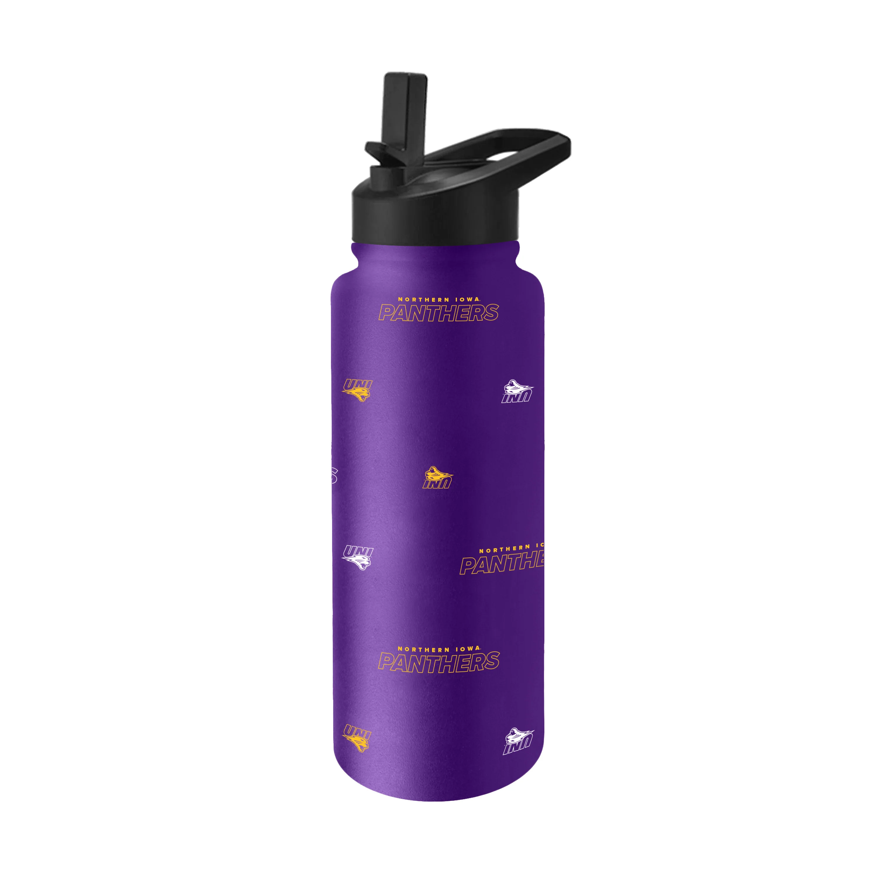 Northern Iowa 34oz Step And Repeat Quencher Bottle