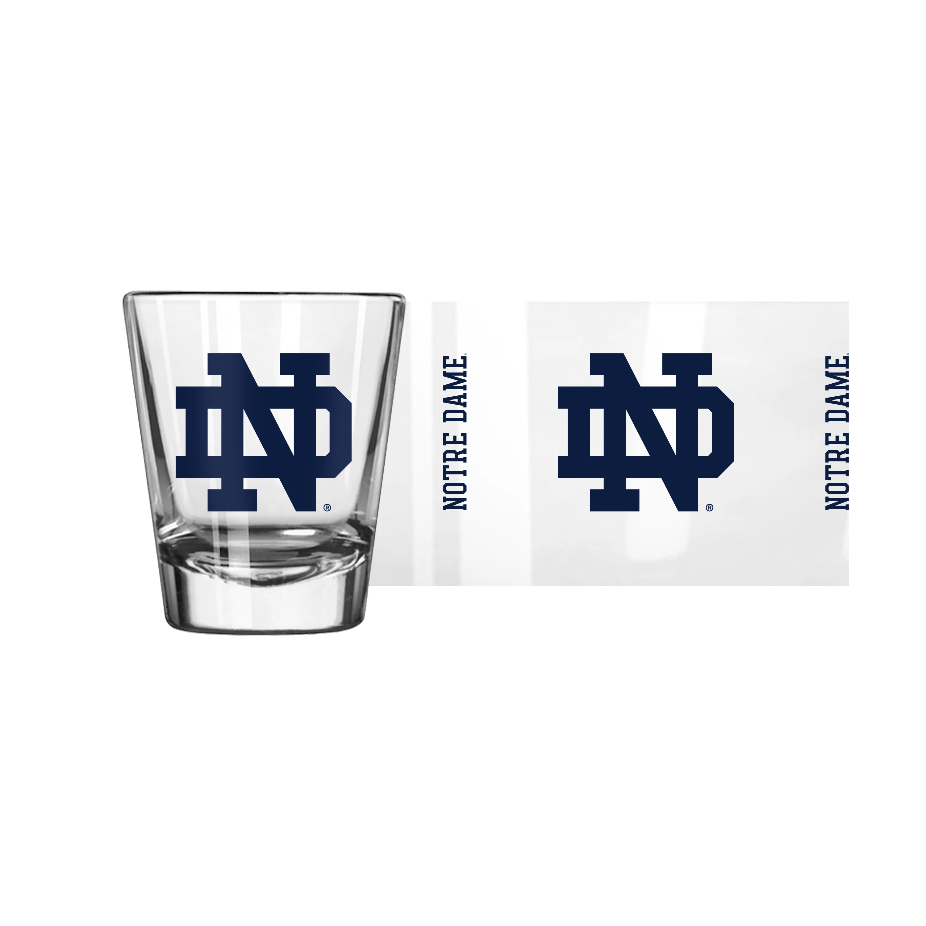 Notre Dame 2oz Gameday Shot Glass - Image 2