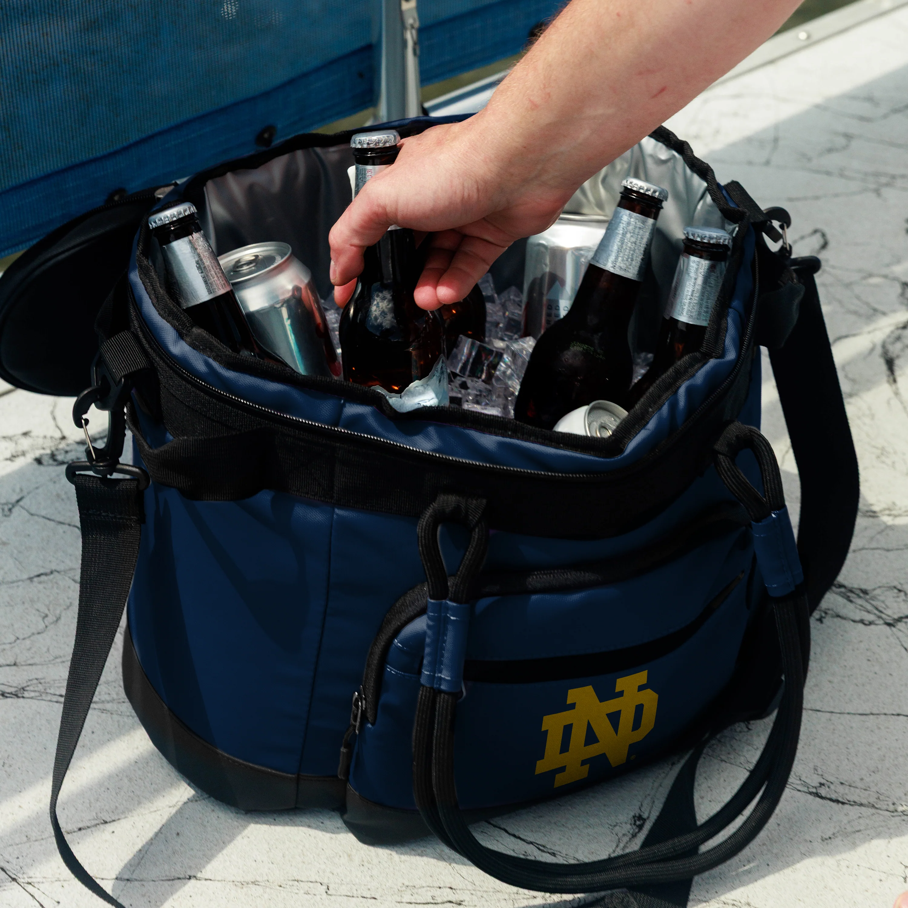 Notre Dame 35 Can Flex Cooler - Image 5