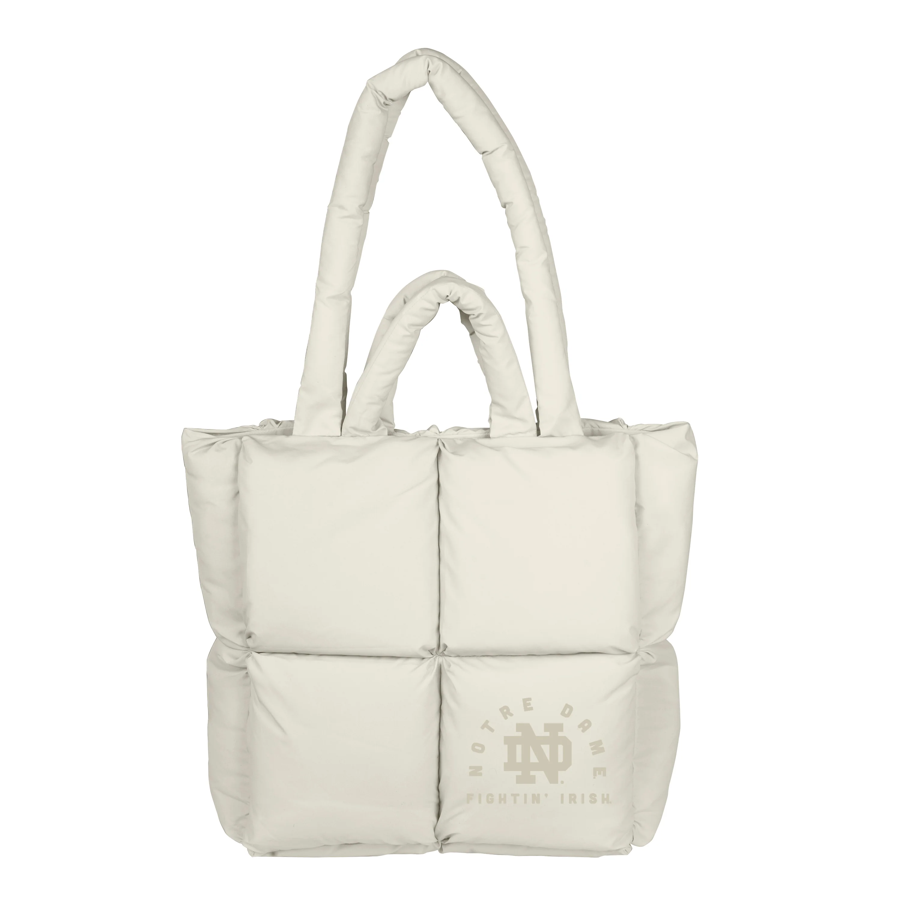 Notre Dame Sand Puff Tote