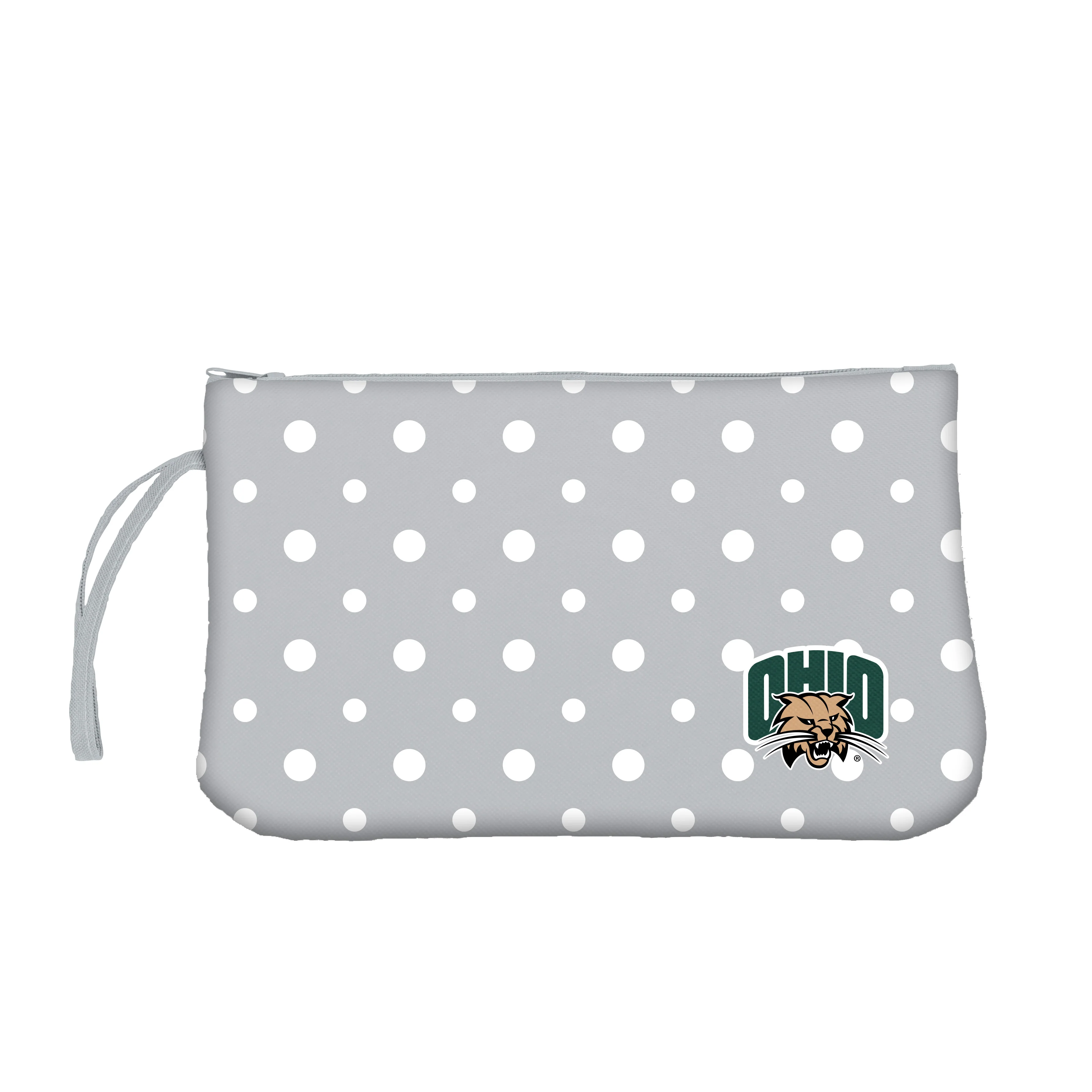 Ohio Bobcats Dot Wristlet