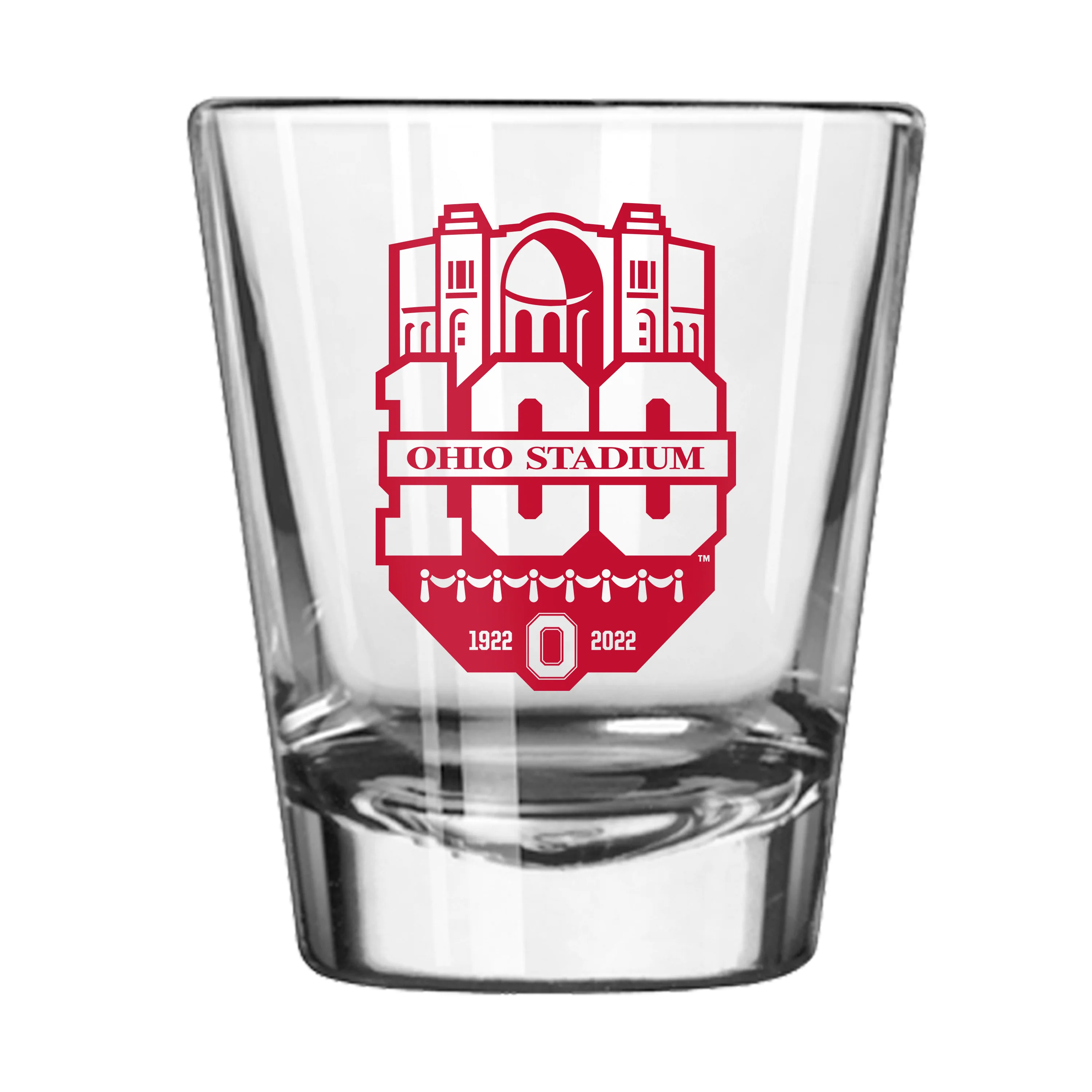 Ohio State 100th Anniversary 2oz Shot Glass