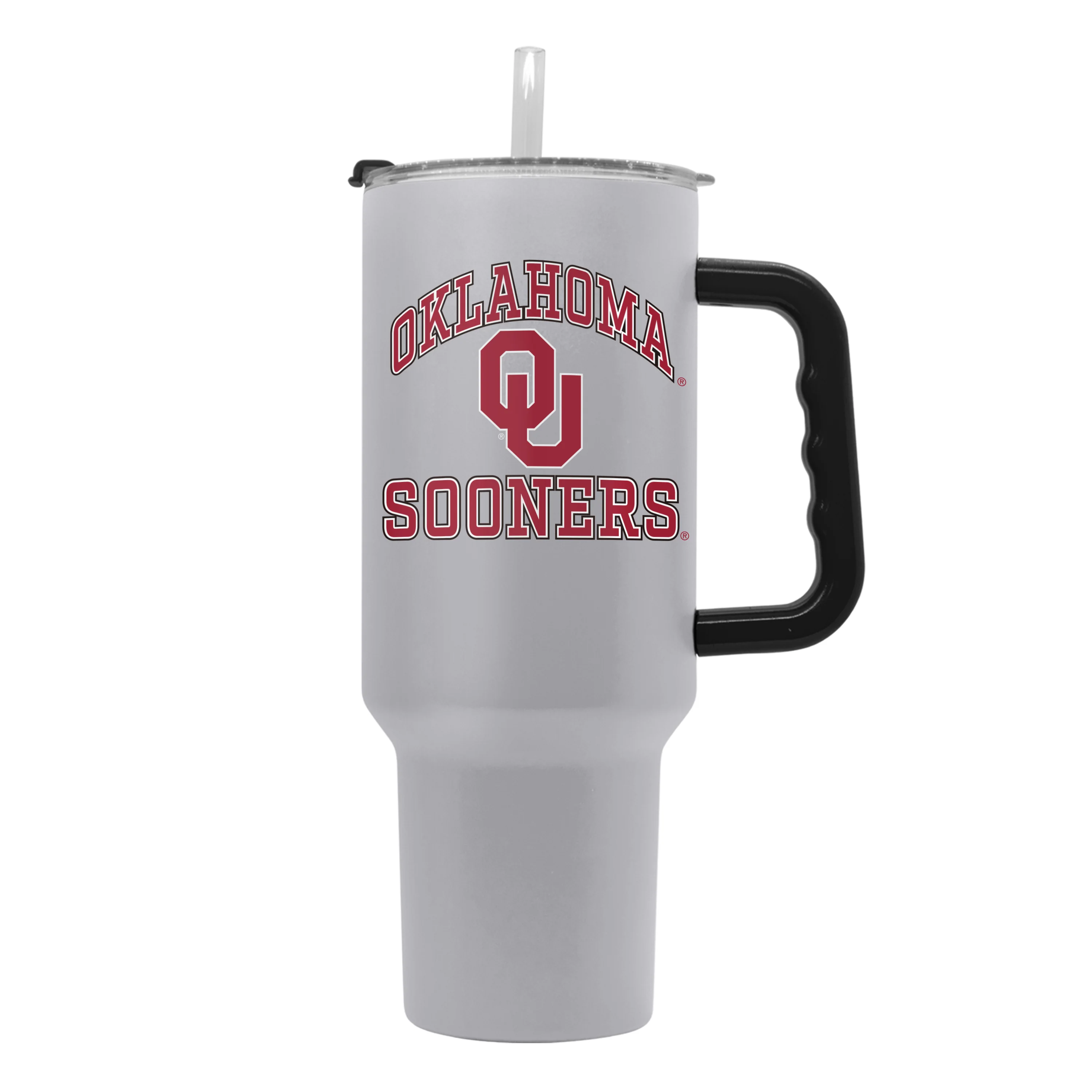 Oklahoma 40oz Athletic Powder Coat Tumbler