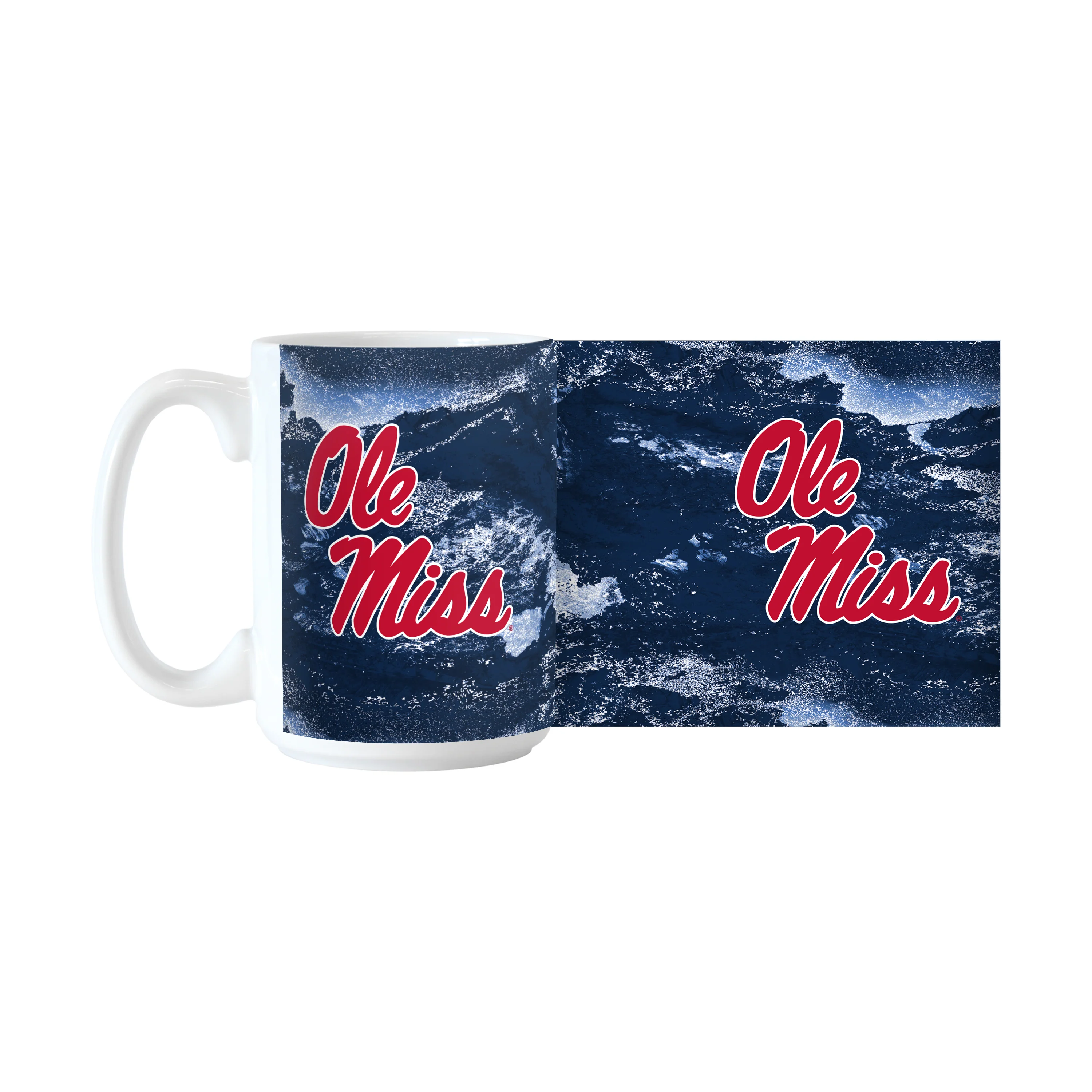 Ole Miss 15oz Camo Sublimated Mug - Image 2