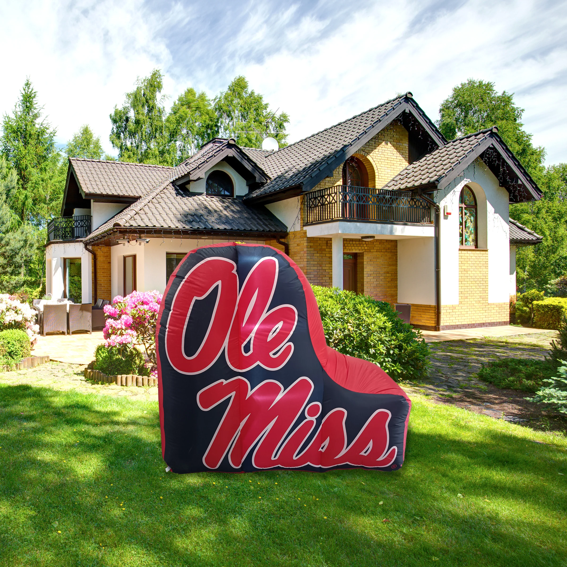 Ole Miss Mascot Yard Inflatable - Image 4